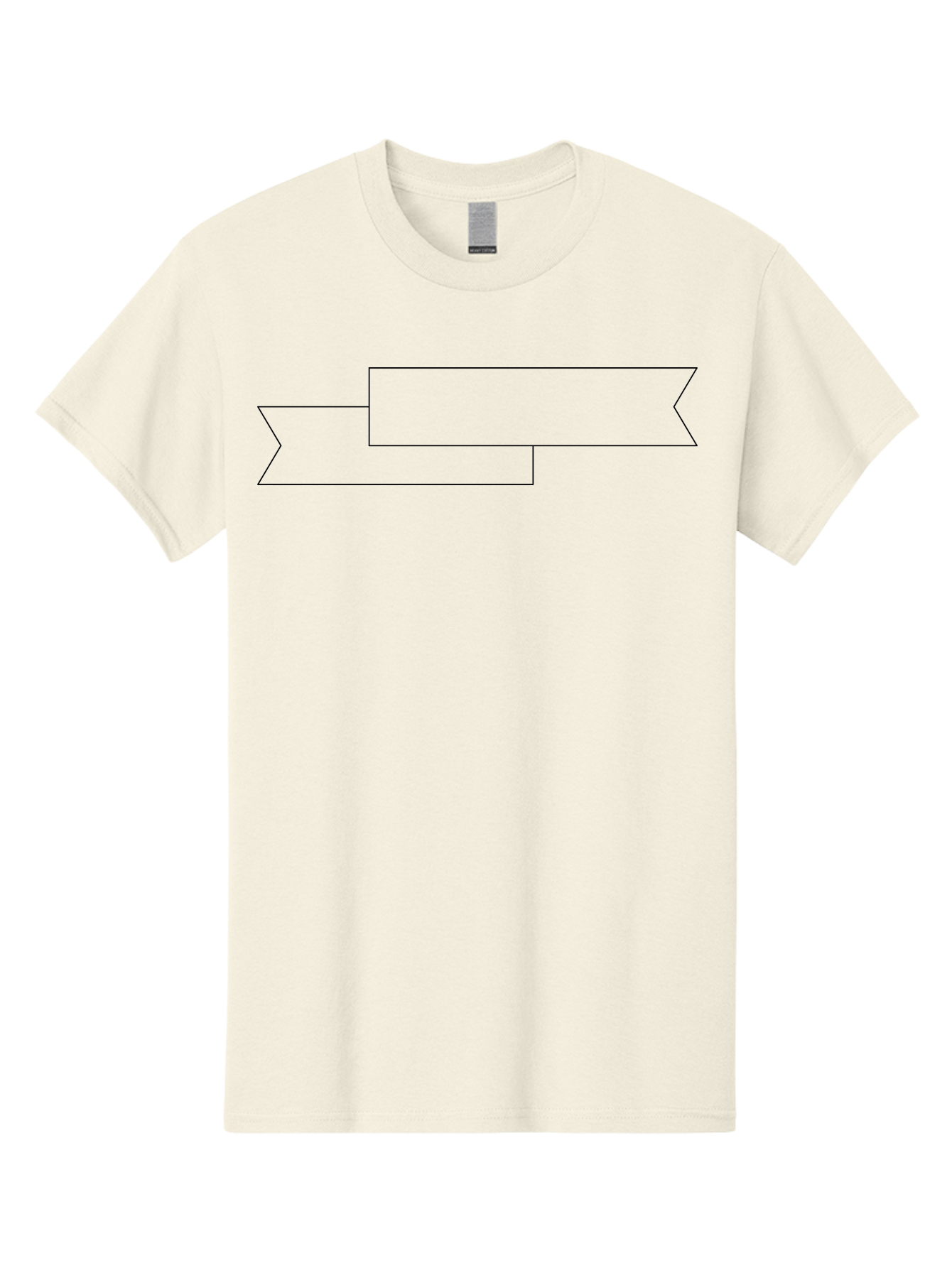 Black-Arrow Men'S Graphic Tee, 100% Cotton, Comfortable Casual Summer Wear, Machine Washable, Double Arrow Banner, Graphic Design Element, Directional Symbol, Navigation Icon, Outline Graphics, Simple Shapes -  Aaa159