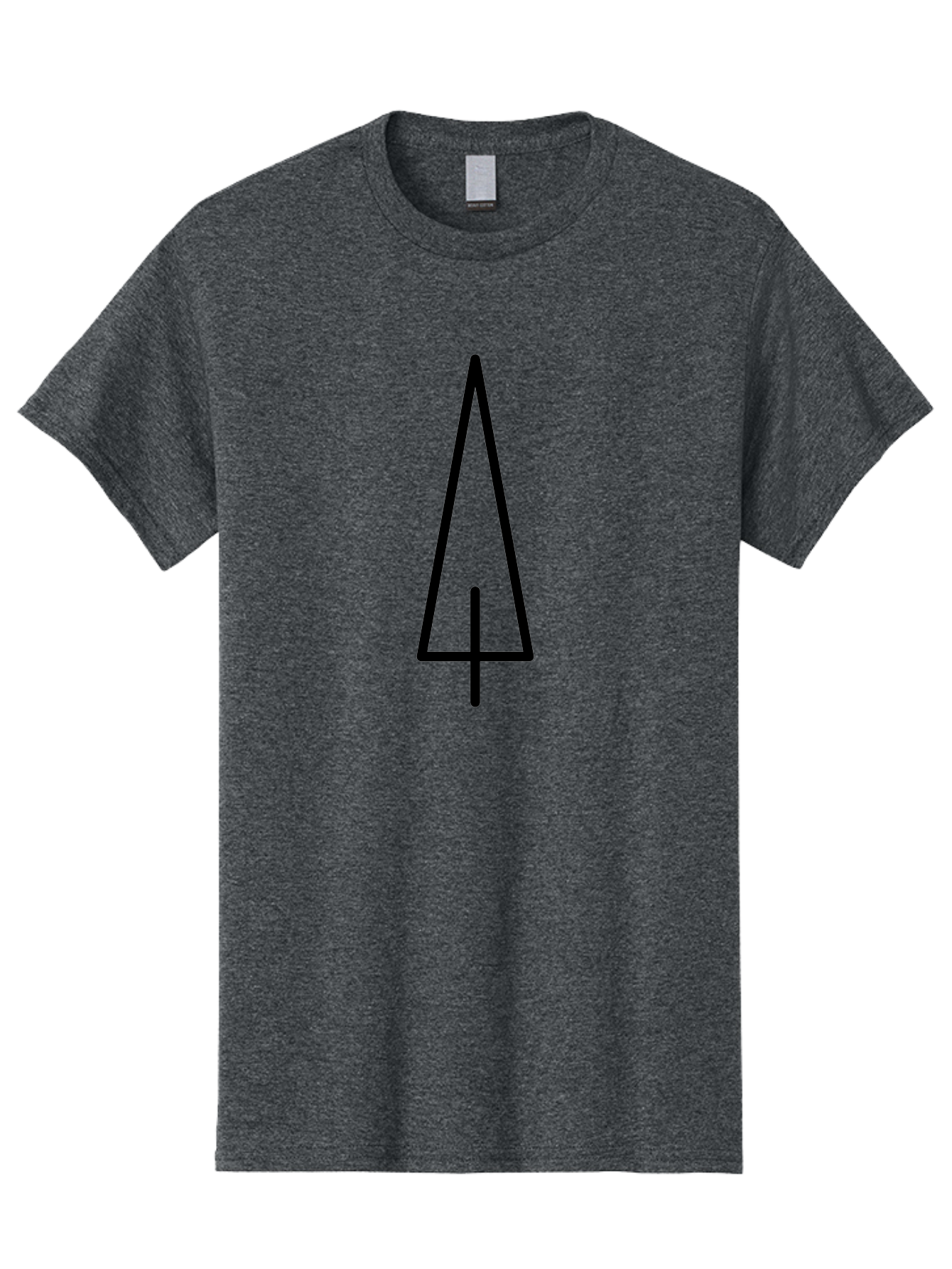 Chaos-Magic-Symbol Men'S Graphic Tee, 100% Cotton, Comfortable Casual Summer Wear, Machine Washable, Occult Symbol, Paganism, Magic, Spiritual Growth, Alchemy, Mysticism, Esoteric Symbol, Spiritual Symbolism, Ancient Mystic -  Aaa169