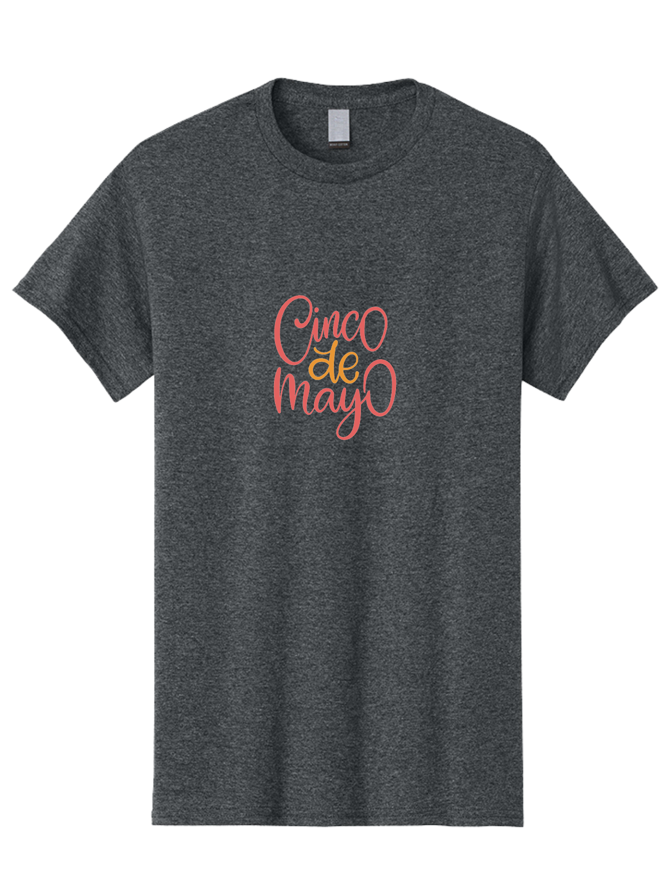 Cinco-De-Mayo-5 Men'S Graphic Tee, 100% Cotton, Comfortable Casual Summer Wear, Machine Washable, Cinco De Mayo, Festive Celebration, Mexican Holiday, Vibrant Pink Text, Cultural Heritage, Party Invitation, Holiday Greeting -  Aaa237