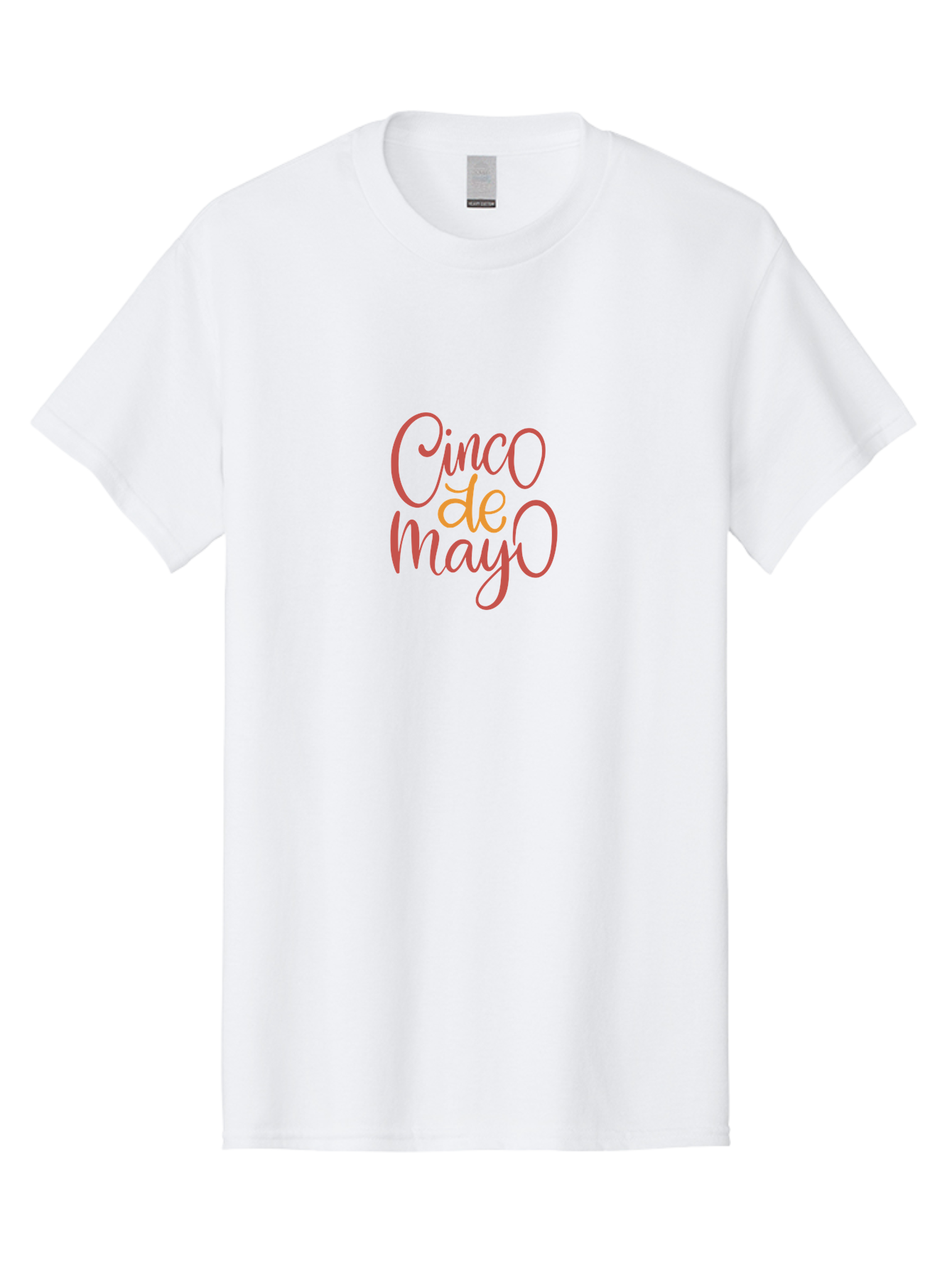 Cinco-De-Mayo-7 Men'S Graphic Tee, 100% Cotton, Comfortable Casual Summer Wear, Machine Washable, Cinco De Mayo, Festive Greeting, Pink Text, Celebration, Mexican Holiday, Cultural Heritage, Party Theme -  Aaa239