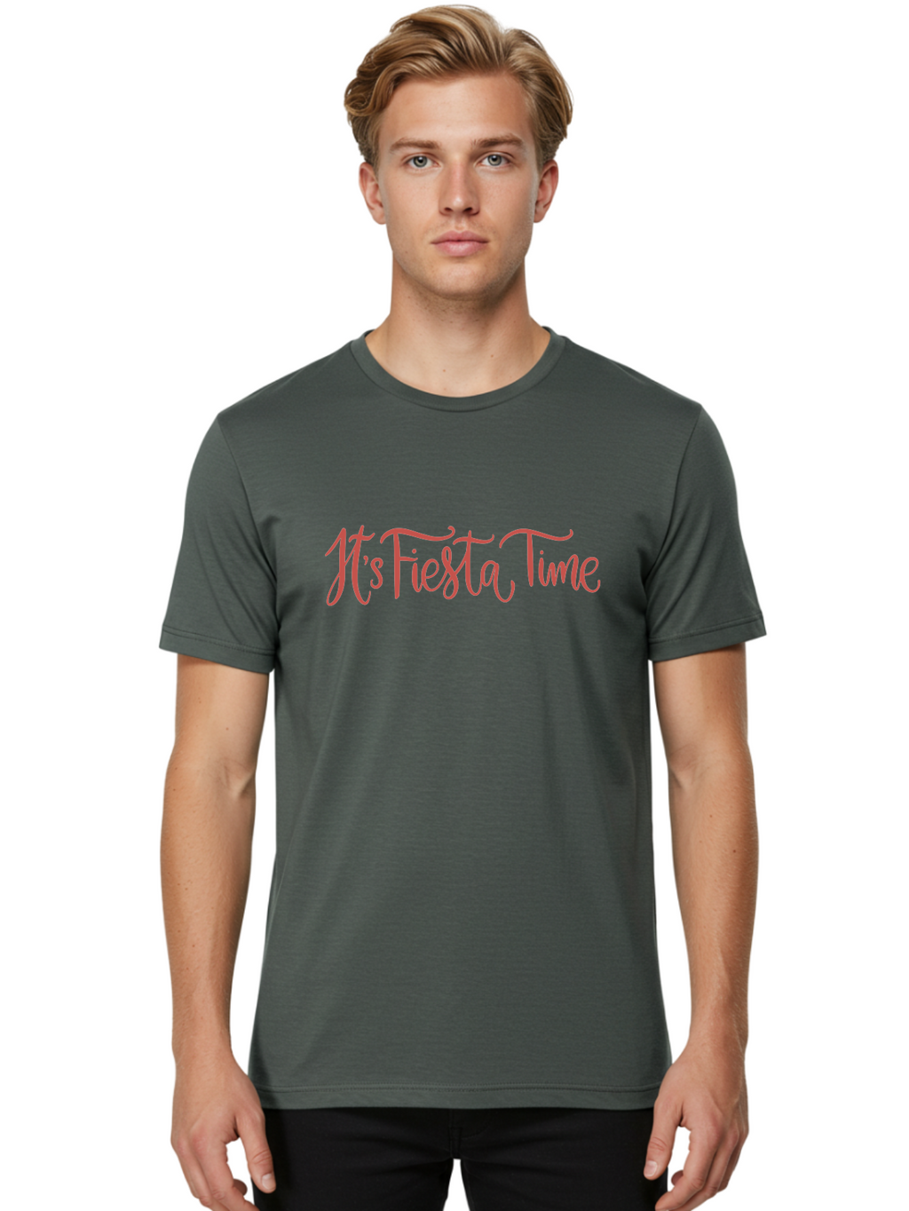 It-S-Fiesta-Time-1 Men'S Graphic Tee, 100% Cotton, Comfortable Casual Summer Wear, Machine Washable, Party Invitation, Festive Atmosphere, Celebration, Fun Times, Fiesta Theme, Party Decorations, Vibrant Colors, Lively Ambiance, Party Time -  Aaa266