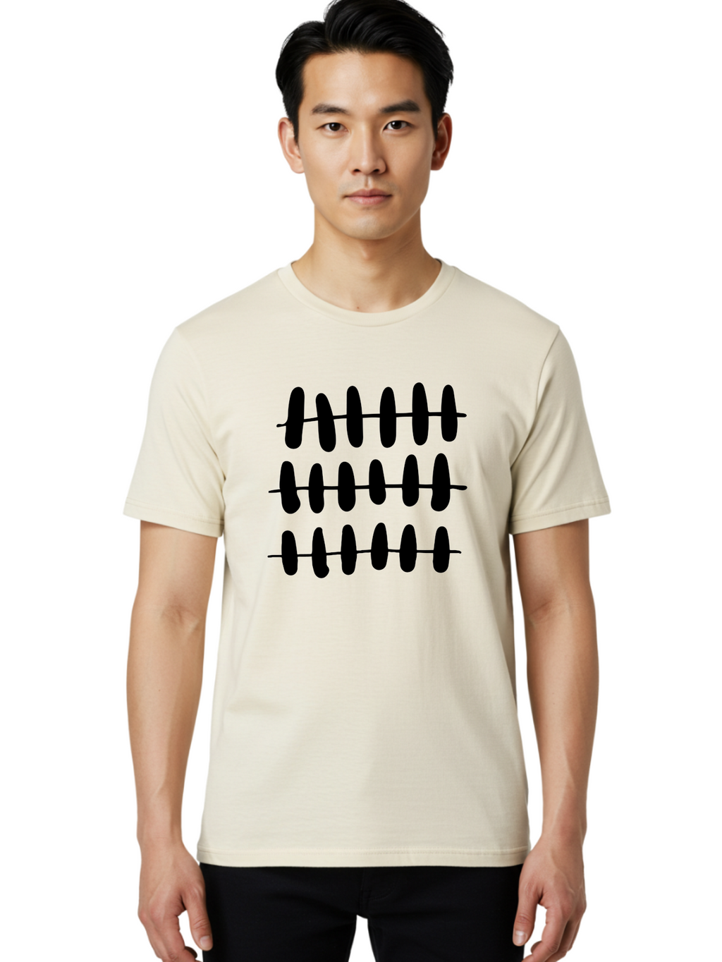 Abacus Men'S Graphic Tee, 100% Cotton, Comfortable Casual Summer Wear, Machine Washable, Sound Equalizer, Music Production, Audio Editing, Frequency Levels, Sound Waves, Music Technology, Audio Equipment -  Aaa352