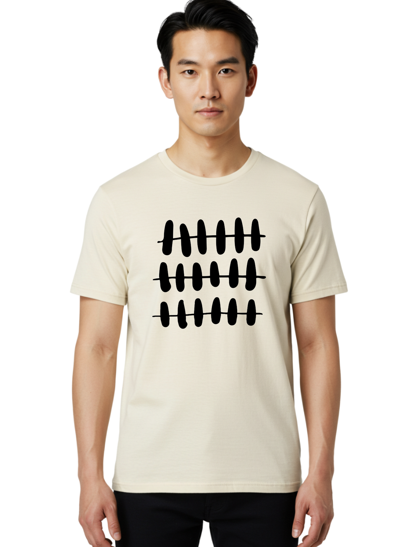 Abacus Men'S Graphic Tee, 100% Cotton, Comfortable Casual Summer Wear, Machine Washable, Sound Equalizer, Music Production, Audio Editing, Frequency Levels, Sound Waves, Music Technology, Audio Equipment -  Aaa352
