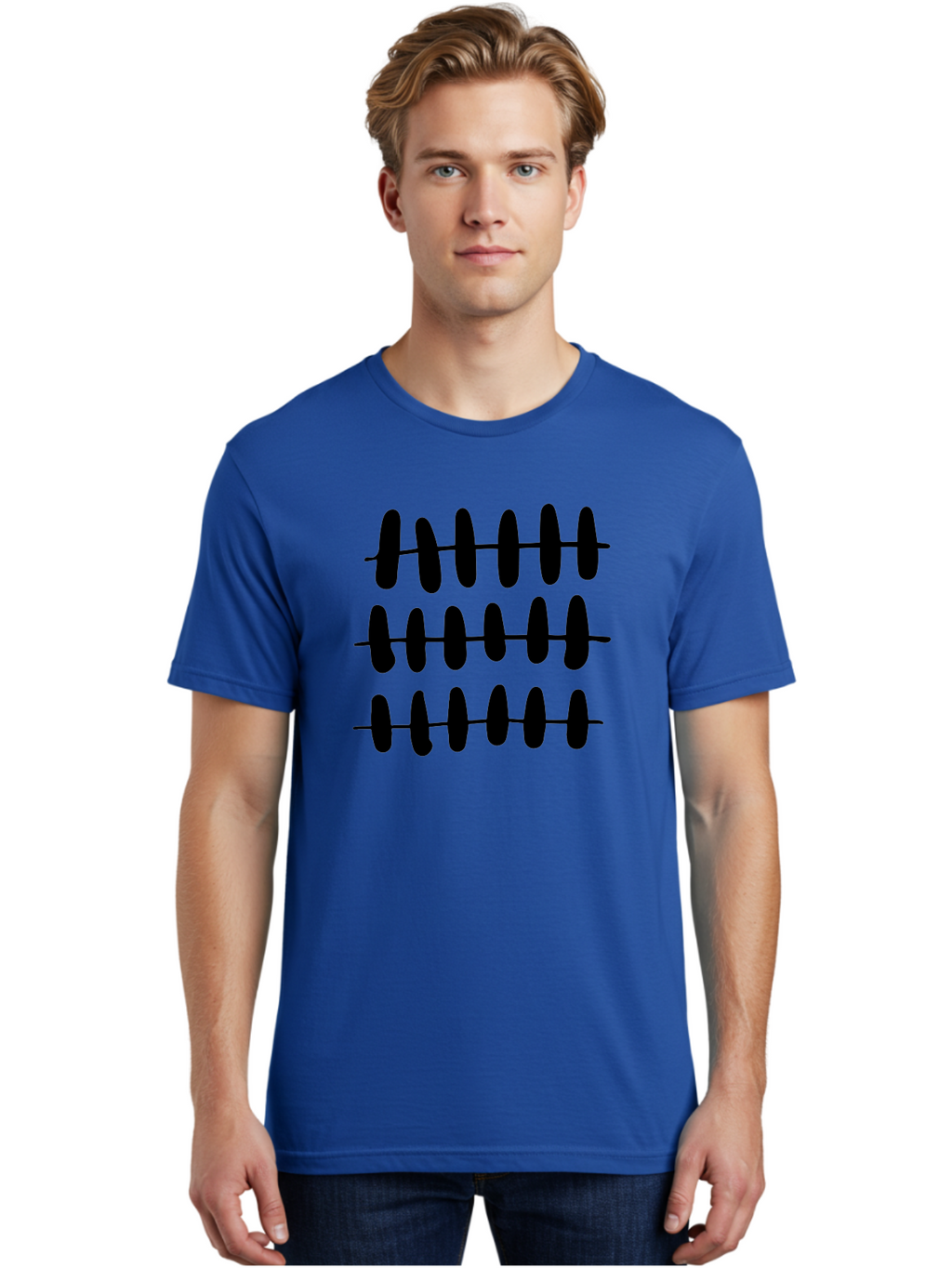 Abacus Men'S Graphic Tee, 100% Cotton, Comfortable Casual Summer Wear, Machine Washable, Sound Equalizer, Music Production, Audio Editing, Frequency Levels, Sound Waves, Music Technology, Audio Equipment -  Aaa352