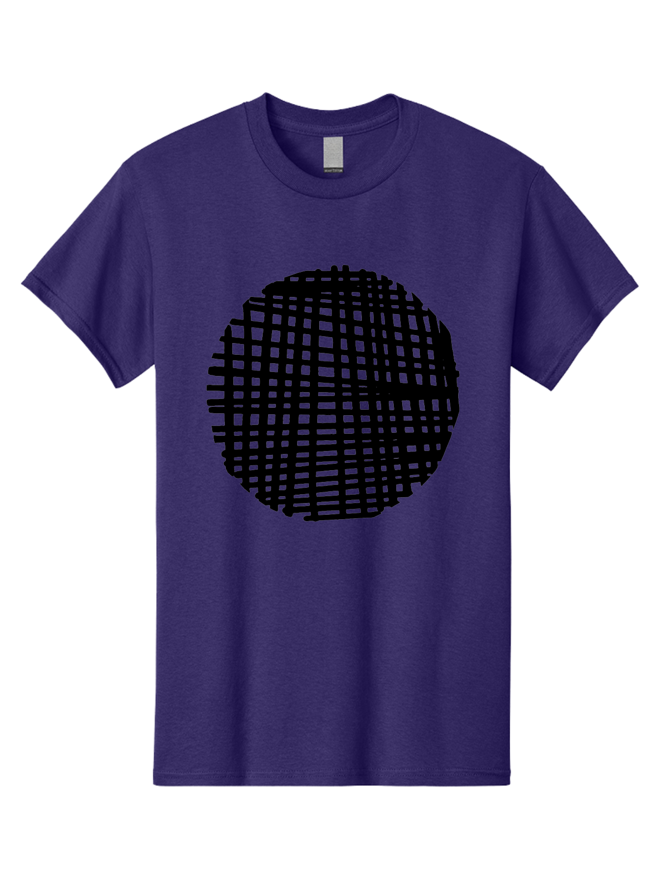 Black-Grid-Circle Men'S Graphic Tee, 100% Cotton, Comfortable Casual Summer Wear, Machine Washable, Disco Ball, Grid Pattern, Abstract Design, Black And Green, Modern Art, Geometric Shape, Spherical Object, Shiny Surface, Party Decoration -  Aaa375