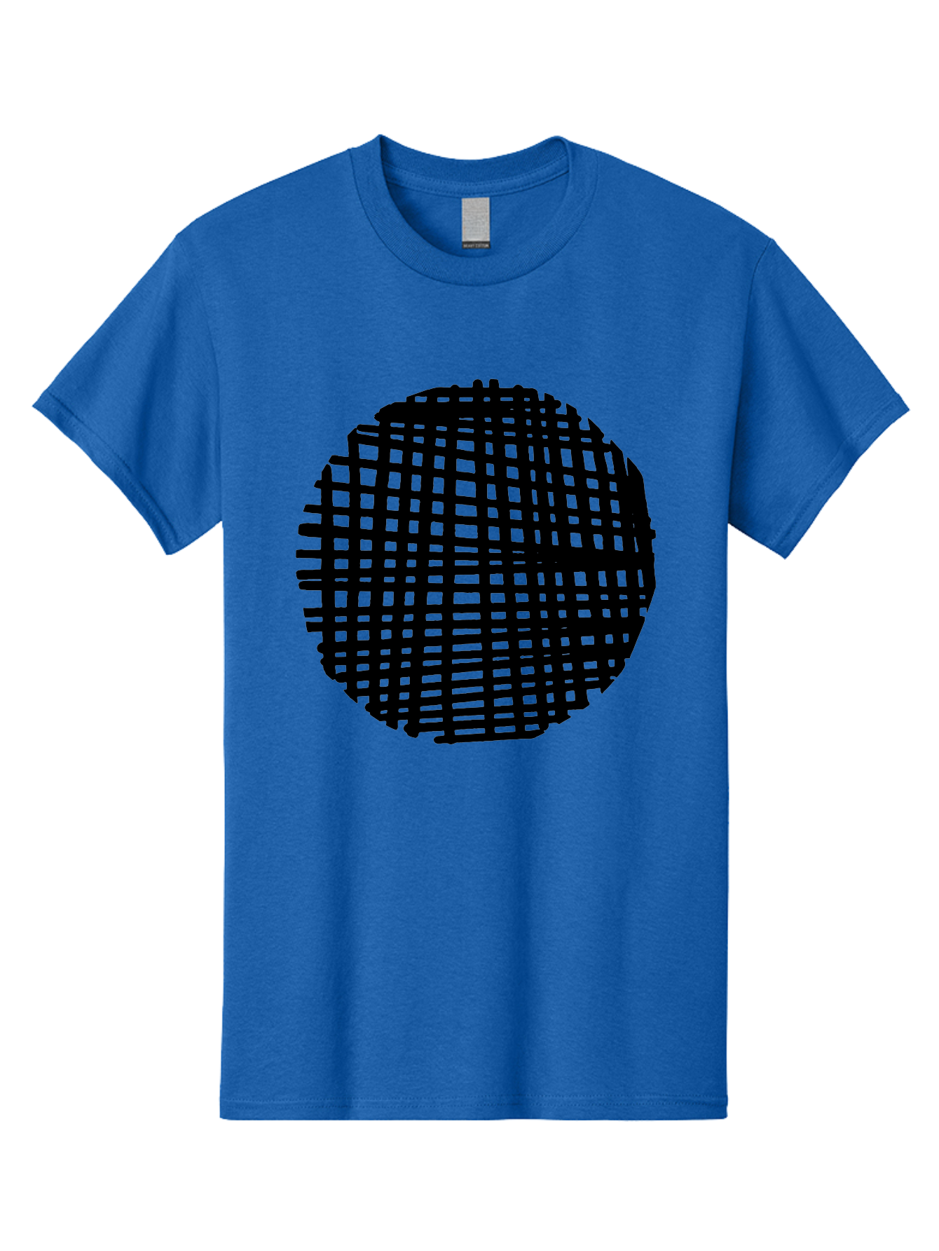 Black-Grid-Circle Men'S Graphic Tee, 100% Cotton, Comfortable Casual Summer Wear, Machine Washable, Disco Ball, Grid Pattern, Abstract Design, Black And Green, Modern Art, Geometric Shape, Spherical Object, Shiny Surface, Party Decoration -  Aaa375