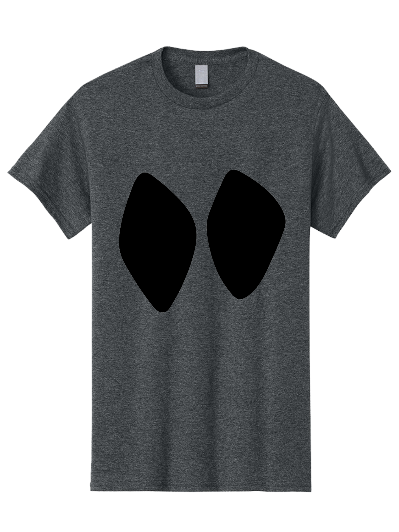 Black-Shapes Men'S Graphic Tee, 100% Cotton, Comfortable Casual Summer Wear, Machine Washable, Guitar Picks, Music Accessories, Black Guitar Picks, Music Equipment, Guitar Gear, Pick Design -  Aaa394