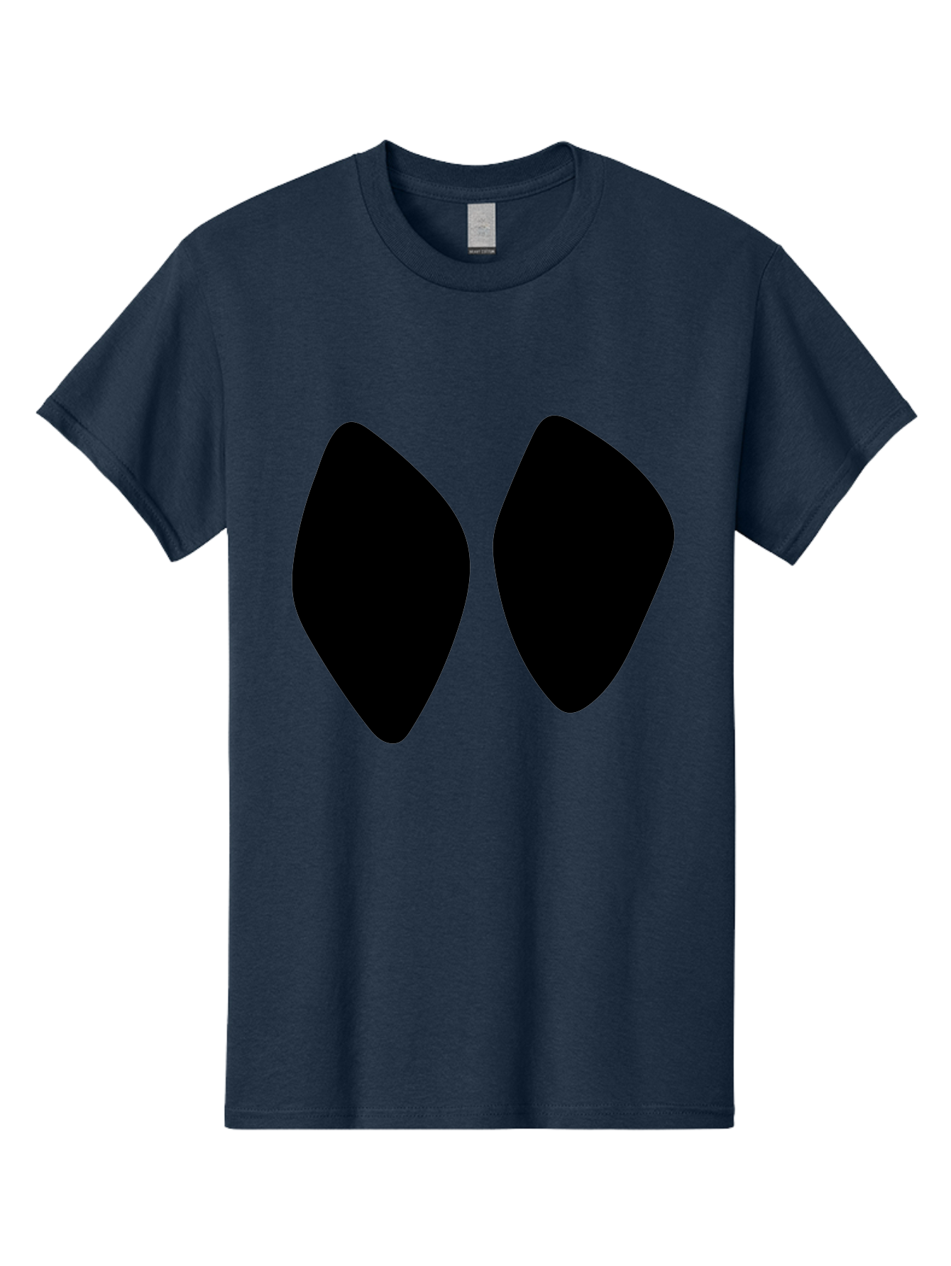 Black-Shapes Men'S Graphic Tee, 100% Cotton, Comfortable Casual Summer Wear, Machine Washable, Guitar Picks, Music Accessories, Black Guitar Picks, Music Equipment, Guitar Gear, Pick Design -  Aaa394