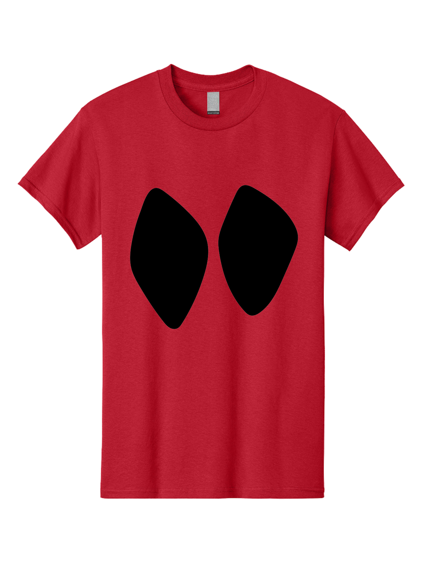 Black-Shapes Men'S Graphic Tee, 100% Cotton, Comfortable Casual Summer Wear, Machine Washable, Guitar Picks, Music Accessories, Black Guitar Picks, Music Equipment, Guitar Gear, Pick Design -  Aaa394