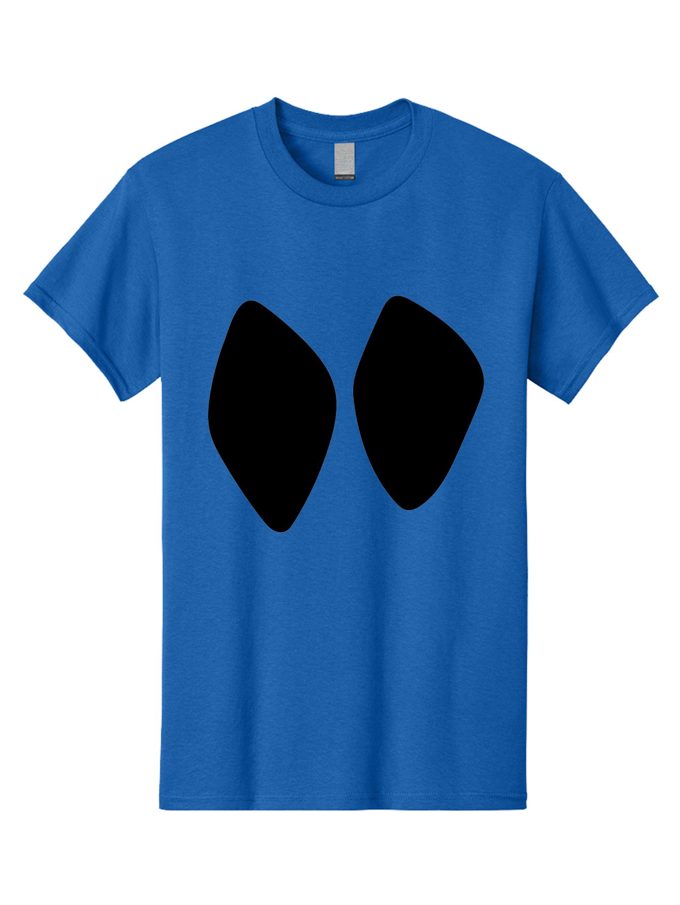 Black-Shapes Men'S Graphic Tee, 100% Cotton, Comfortable Casual Summer Wear, Machine Washable, Guitar Picks, Music Accessories, Black Guitar Picks, Music Equipment, Guitar Gear, Pick Design -  Aaa394