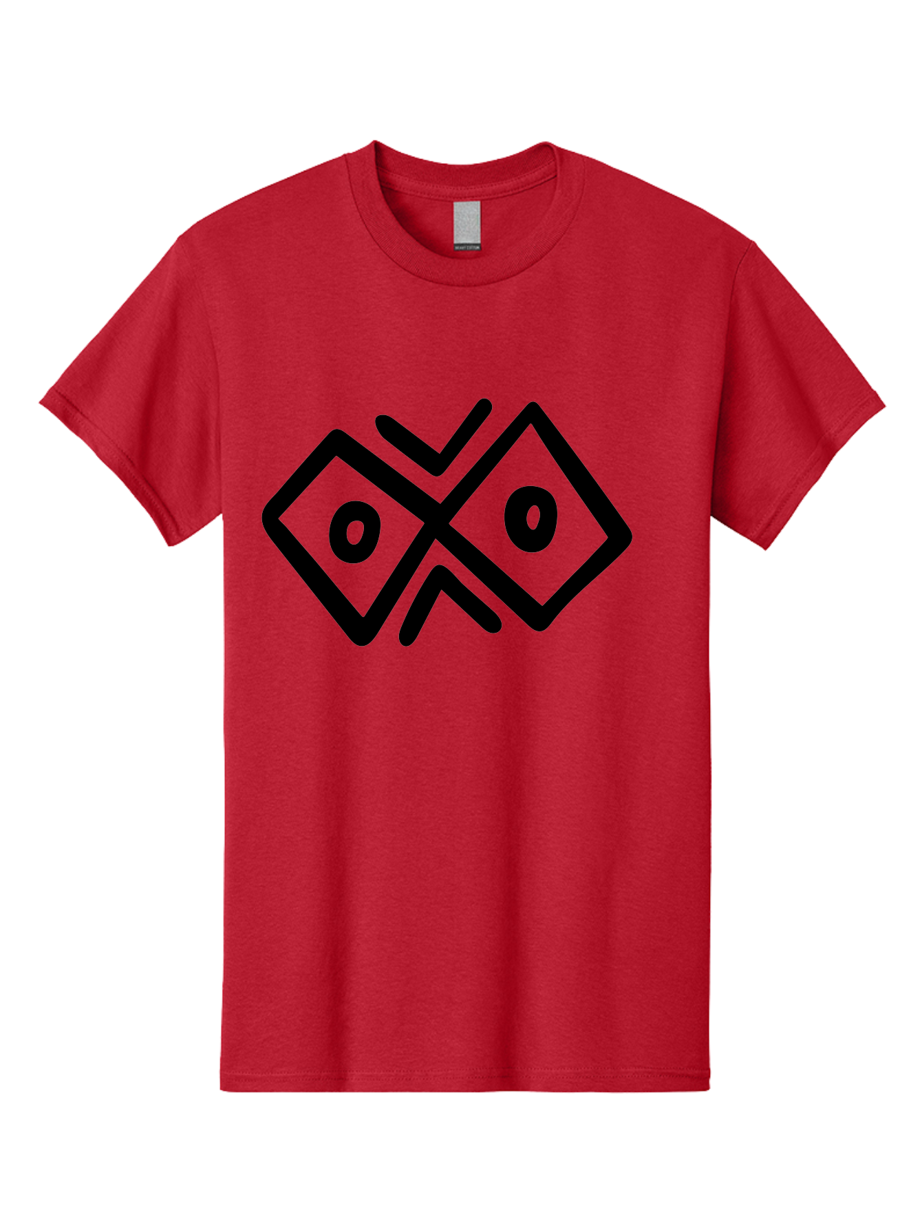 Cancelled-Bills Men'S Graphic Tee, 100% Cotton, Comfortable Casual Summer Wear, Machine Washable, Cash App Symbol, Dollar Sign, Money Transfer, Mobile Payment, Financial Transaction, Online Banking -  Aaa405