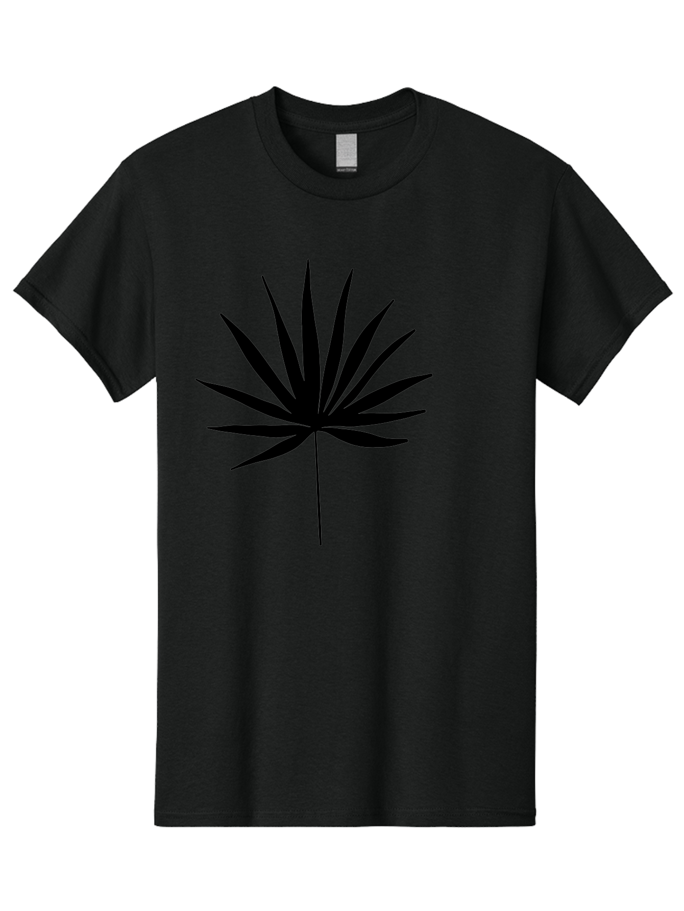 Cannabis-Leaf-4 Men'S Graphic Tee, 100% Cotton, Comfortable Casual Summer Wear, Machine Washable, Cannabis Leaf Silhouette, Marijuana Leaf Icon, Black Cannabis Symbol, Leafy Graphic Design, Cannabis Culture, Pot Leaf Artwork, -  Aaa409