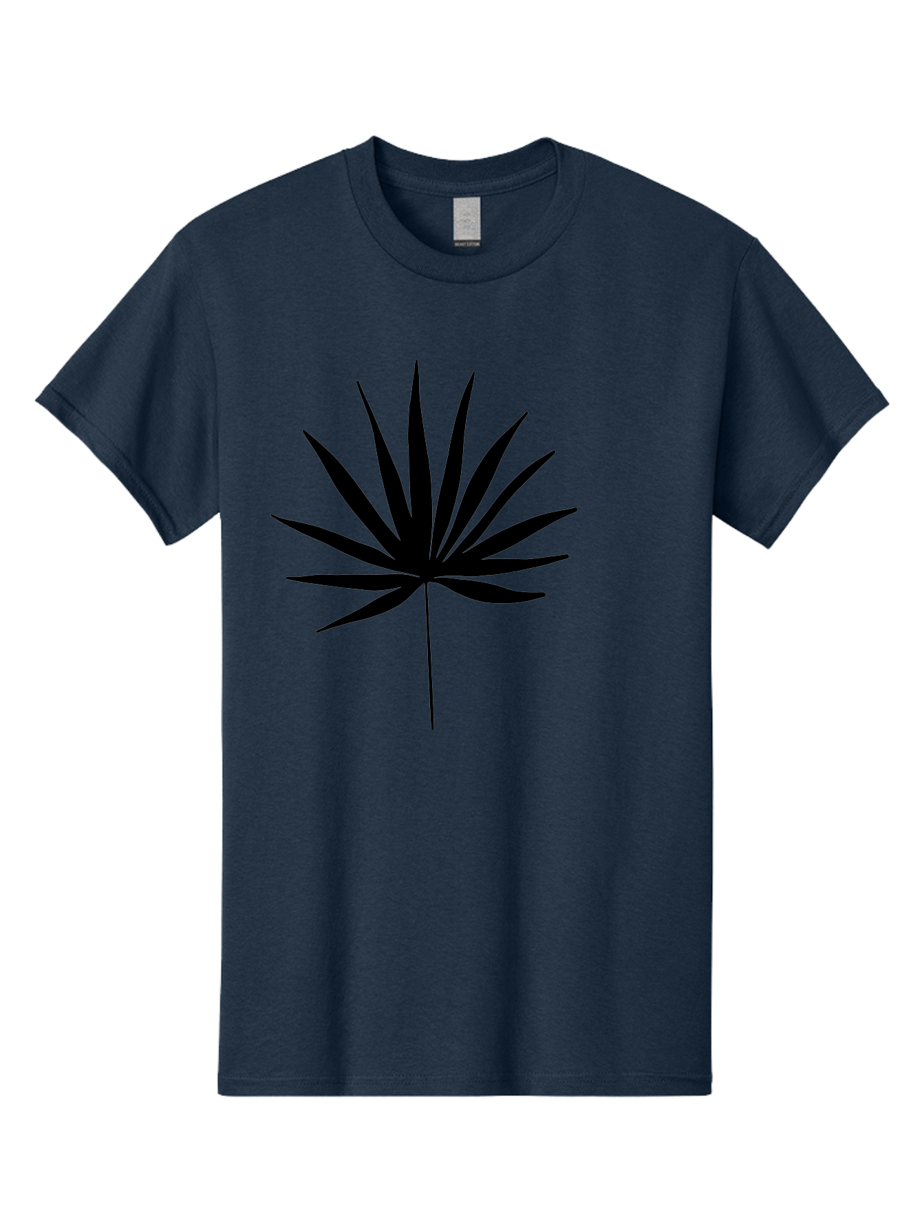 Cannabis-Leaf-4 Men'S Graphic Tee, 100% Cotton, Comfortable Casual Summer Wear, Machine Washable, Cannabis Leaf Silhouette, Marijuana Leaf Icon, Black Cannabis Symbol, Leafy Graphic Design, Cannabis Culture, Pot Leaf Artwork, -  Aaa409