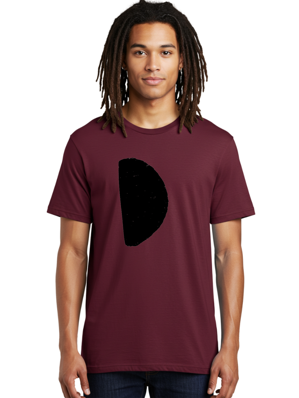 Crescent-Shape Men'S Graphic Tee, 100% Cotton, Comfortable Casual Summer Wear, Machine Washable, Pacman Character, Video Game Icon, Retro Gaming, Classic Arcade, Pixel Art, Gaming Culture, Nostalgia -  Aaa418