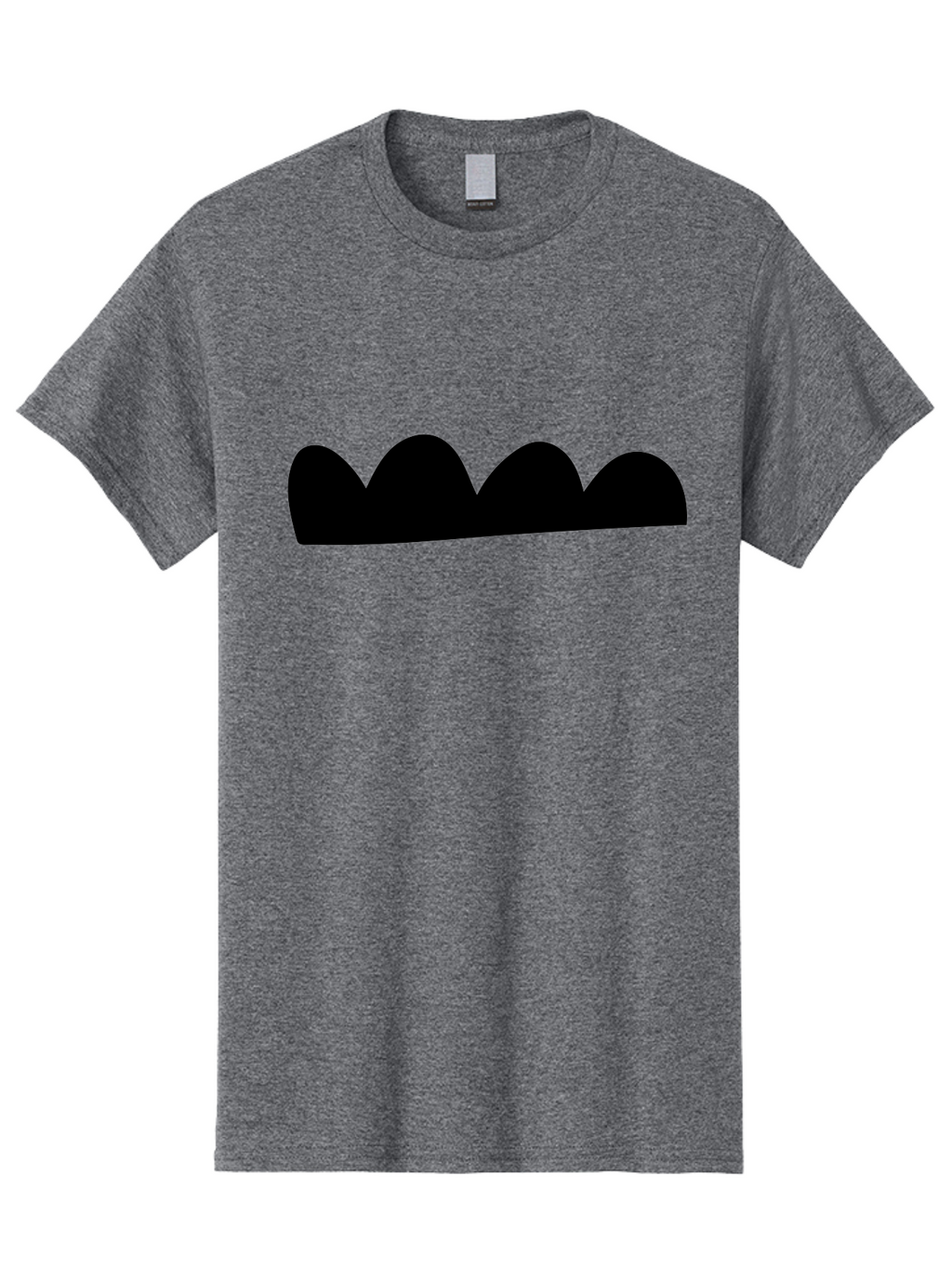 Crowns Men'S Graphic Tee, 100% Cotton, Comfortable Casual Summer Wear, Machine Washable, Black Crown Silhouette, Regal Symbol, Monarch Emblem, Royal Crest, Majestic Design, Elegant Simplicity -  Aaa420