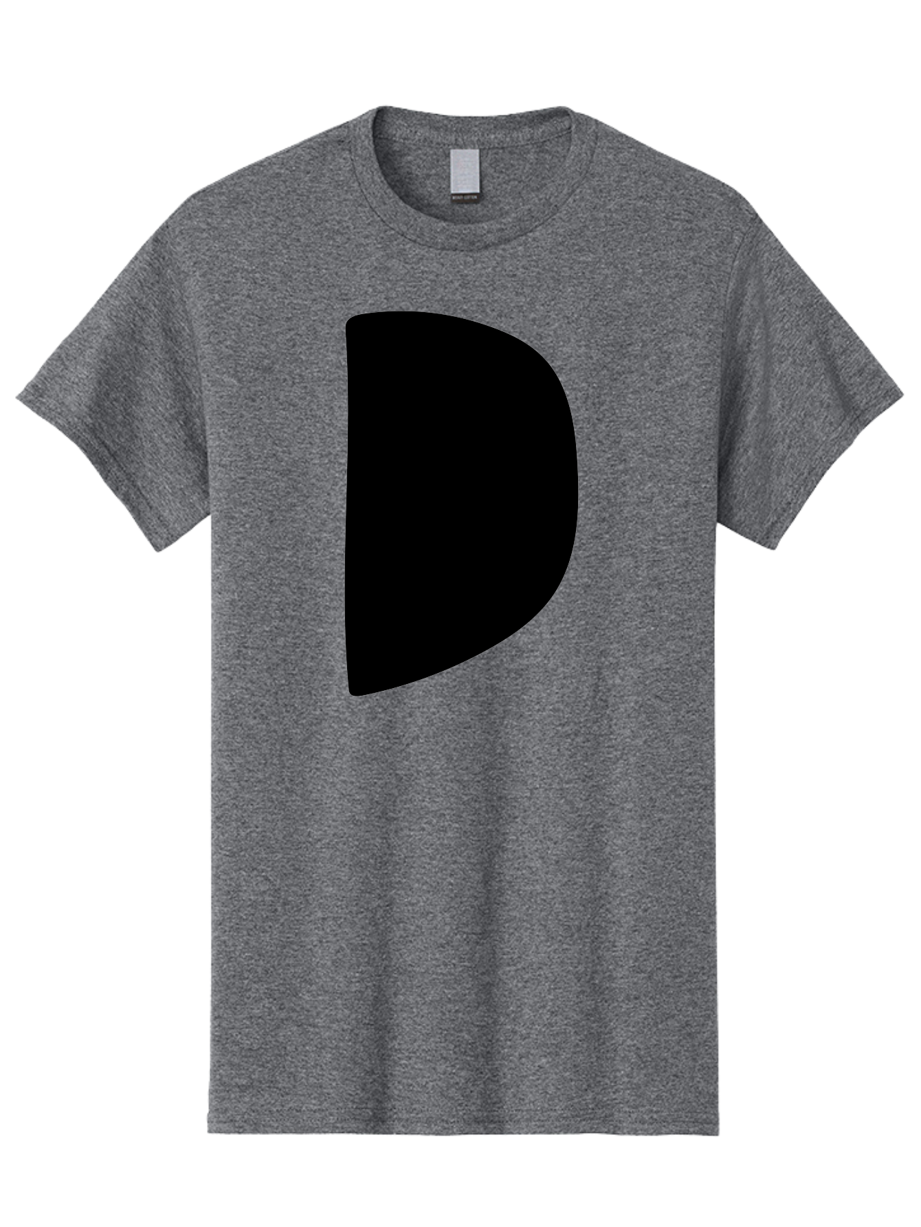 D Men'S Graphic Tee, 100% Cotton, Comfortable Casual Summer Wear, Machine Washable, Modern Typography, Bold Font, Minimalist Design, Sleek Lettering, Simple Shapes, Graphic Design Elements, Abstract Art, Black And Green Color Scheme -  Aaa421