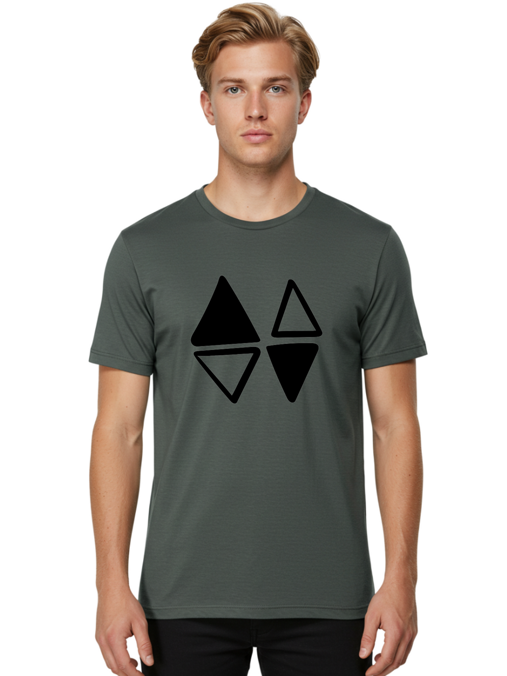 Ethereum-Classic-Logo Men'S Graphic Tee, 100% Cotton, Comfortable Casual Summer Wear, Machine Washable, Ethereum Classic Logo, Cryptocurrency Symbol, Blockchain Icon, Digital Currency, Etc, Cryptocurrency Logo, Blockchain Symbol -  Aaa429