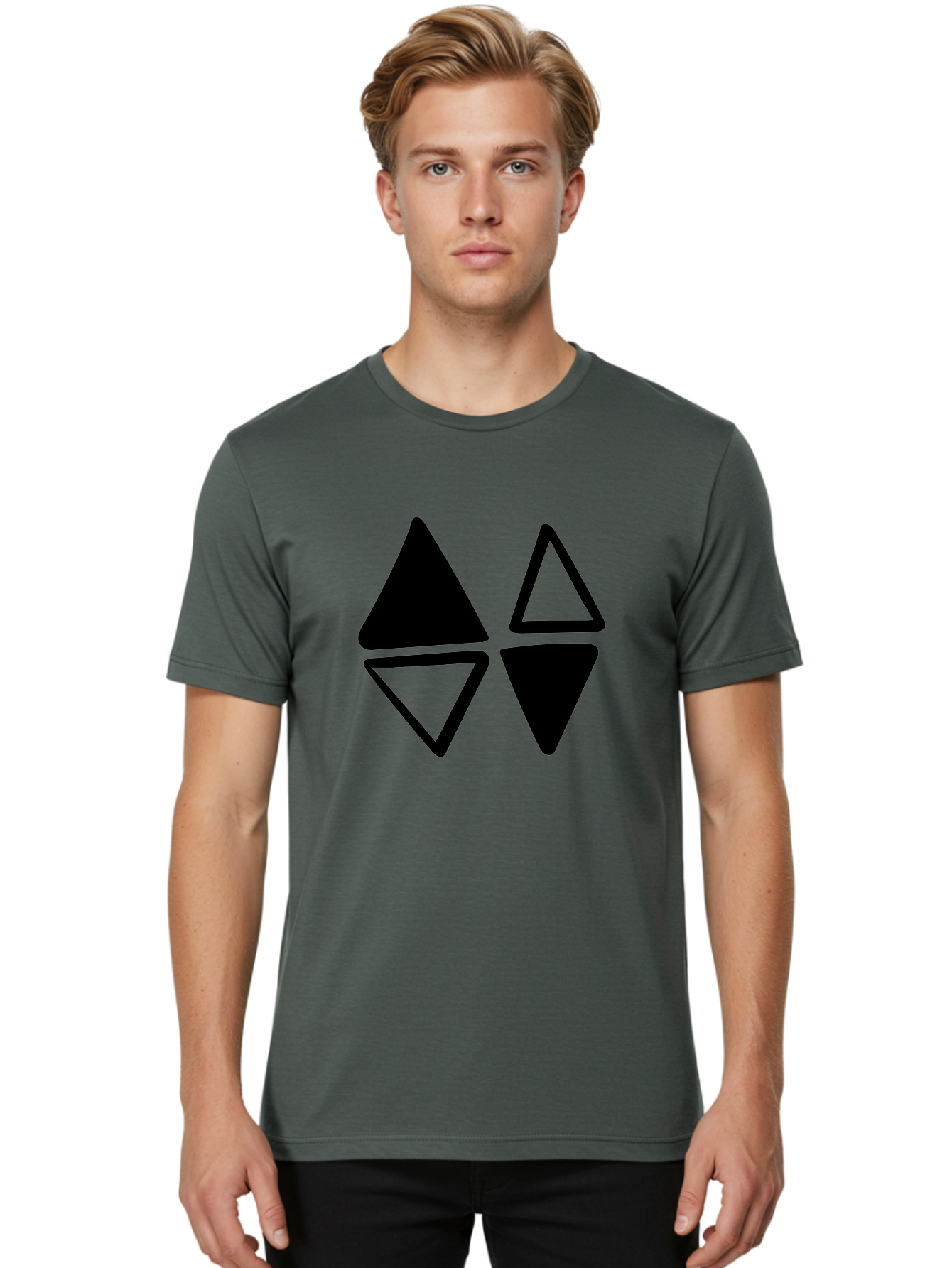 Ethereum-Classic-Logo Men'S Graphic Tee, 100% Cotton, Comfortable Casual Summer Wear, Machine Washable, Ethereum Classic Logo, Cryptocurrency Symbol, Blockchain Icon, Digital Currency, Etc, Cryptocurrency Logo, Blockchain Symbol -  Aaa429