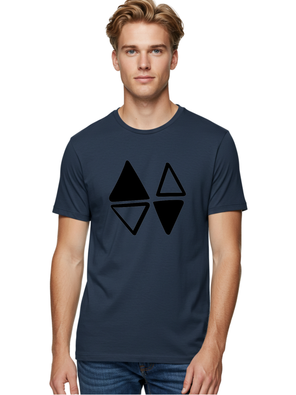 Ethereum-Classic-Logo Men'S Graphic Tee, 100% Cotton, Comfortable Casual Summer Wear, Machine Washable, Ethereum Classic Logo, Cryptocurrency Symbol, Blockchain Icon, Digital Currency, Etc, Cryptocurrency Logo, Blockchain Symbol -  Aaa429