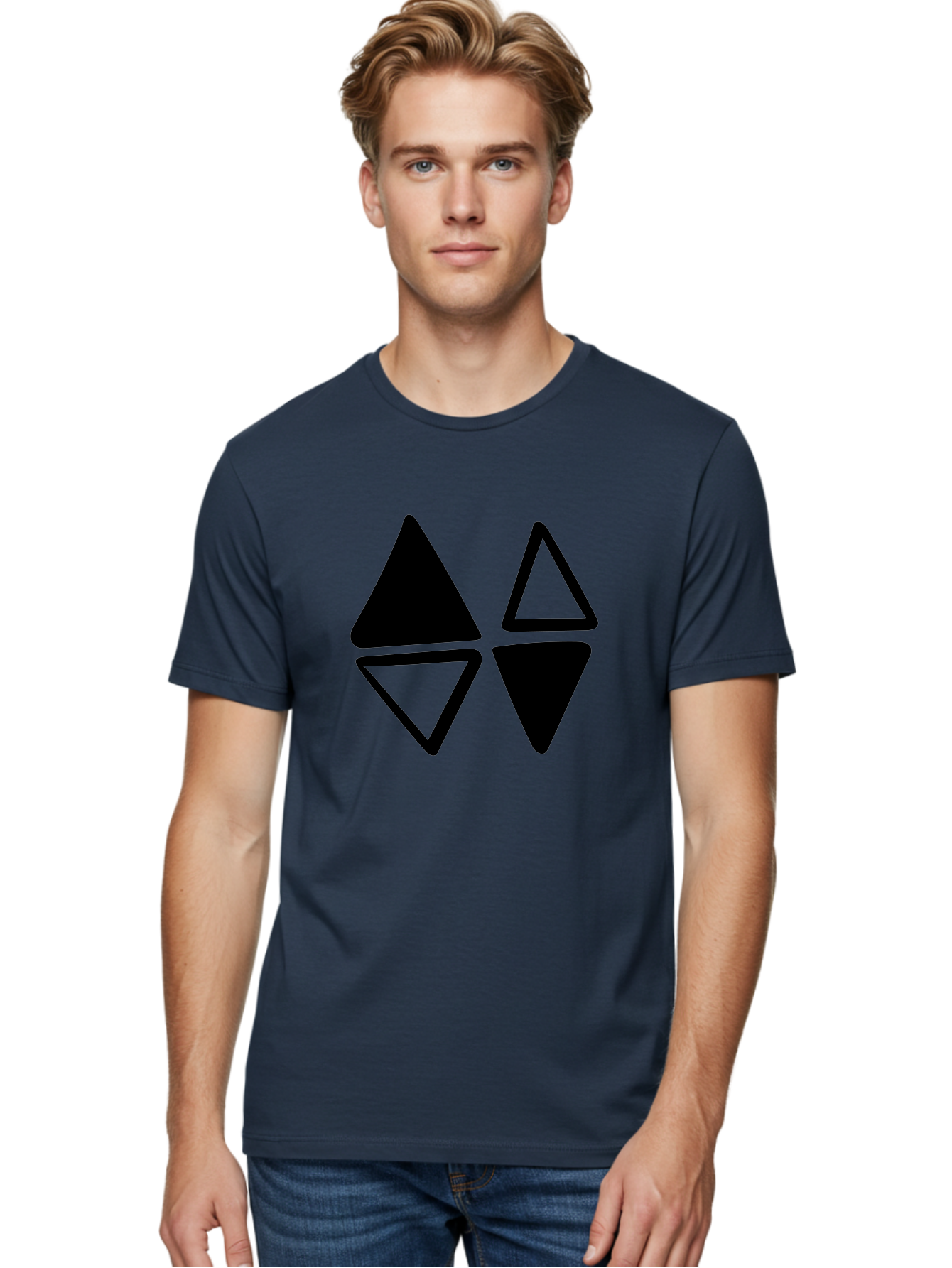 Ethereum-Classic-Logo Men'S Graphic Tee, 100% Cotton, Comfortable Casual Summer Wear, Machine Washable, Ethereum Classic Logo, Cryptocurrency Symbol, Blockchain Icon, Digital Currency, Etc, Cryptocurrency Logo, Blockchain Symbol -  Aaa429
