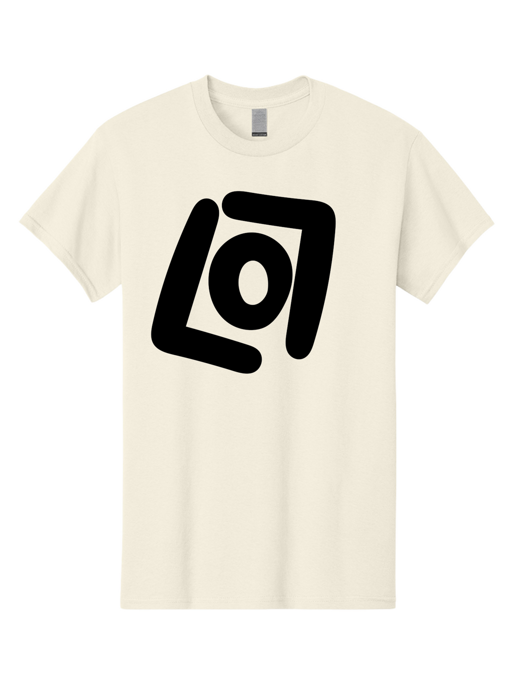 Lo7 Men'S Graphic Tee, 100% Cotton, Comfortable Casual Summer Wear, Machine Washable, Stylized Logo, Modern Design, Abstract Shapes, Geometric Pattern, Minimalist Art, Bold Lines, Unique Typography -  Aaa460