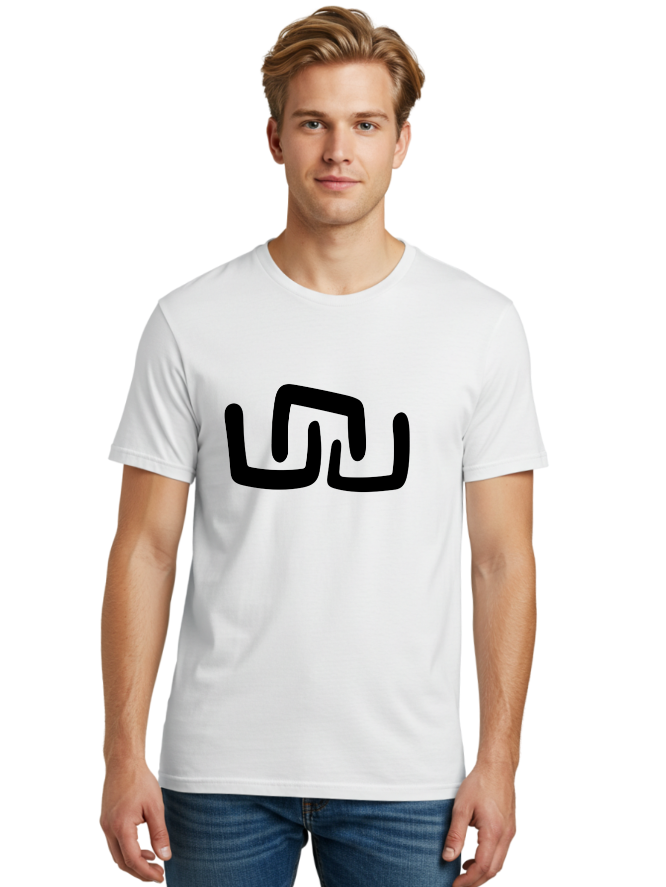 Mt Men'S Graphic Tee, 100% Cotton, Comfortable Casual Summer Wear, Machine Washable, Stylized Letters, Bold Font, Abstract Design, Modern Typography, Minimalist Art, Sleek Lines, Simple Shapes -  Aaa469