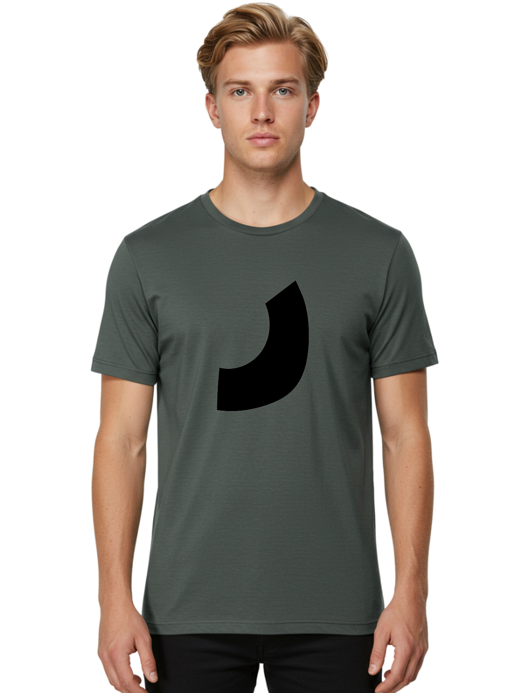 Pac-Man-Logo Men'S Graphic Tee, 100% Cotton, Comfortable Casual Summer Wear, Machine Washable, Pac-Man Logo, Gaming Icon, Retro Arcade, Classic Video Game, Yellow Character, Simple Design, Bold Graphics -  Aaa474