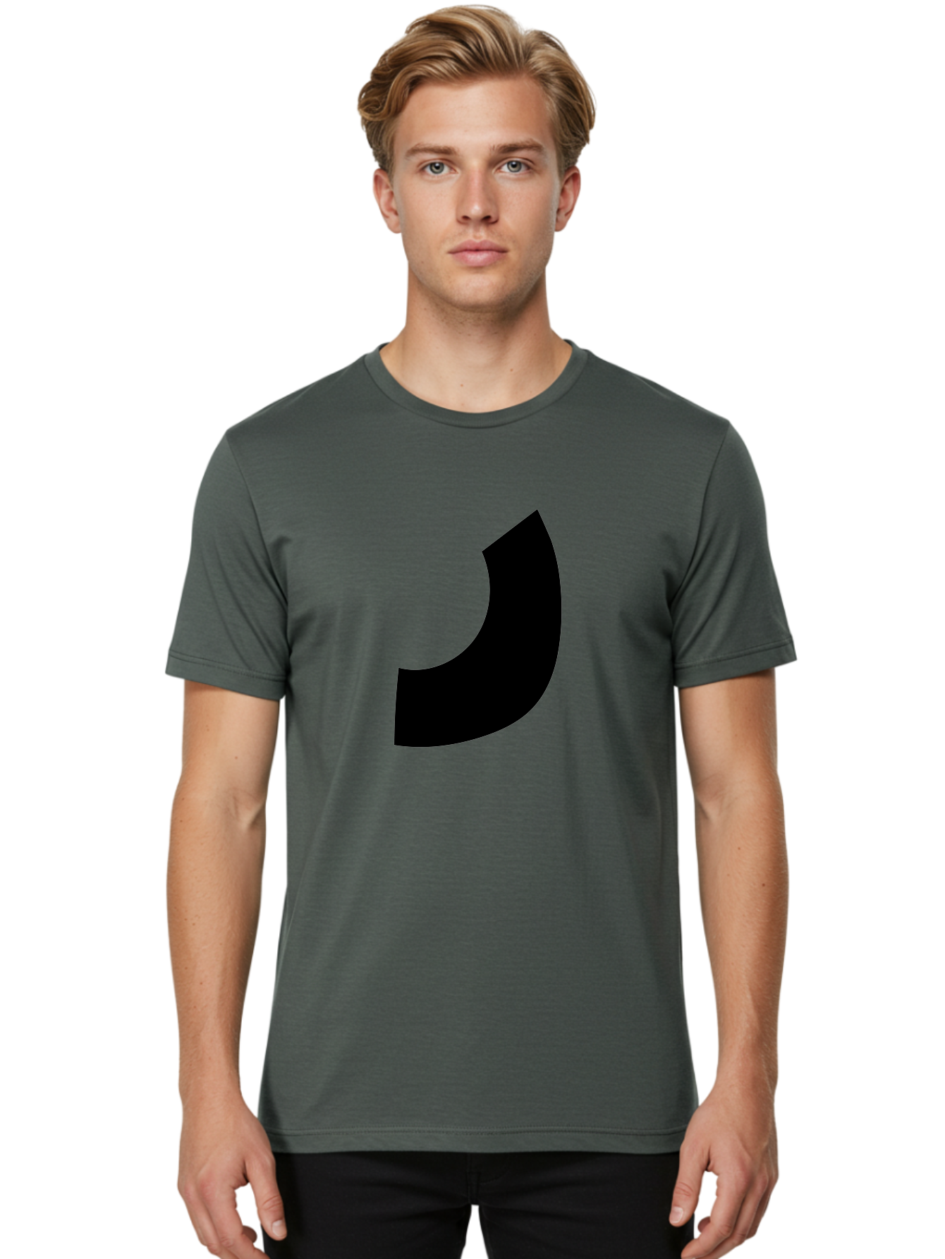 Pac-Man-Logo Men'S Graphic Tee, 100% Cotton, Comfortable Casual Summer Wear, Machine Washable, Pac-Man Logo, Gaming Icon, Retro Arcade, Classic Video Game, Yellow Character, Simple Design, Bold Graphics -  Aaa474