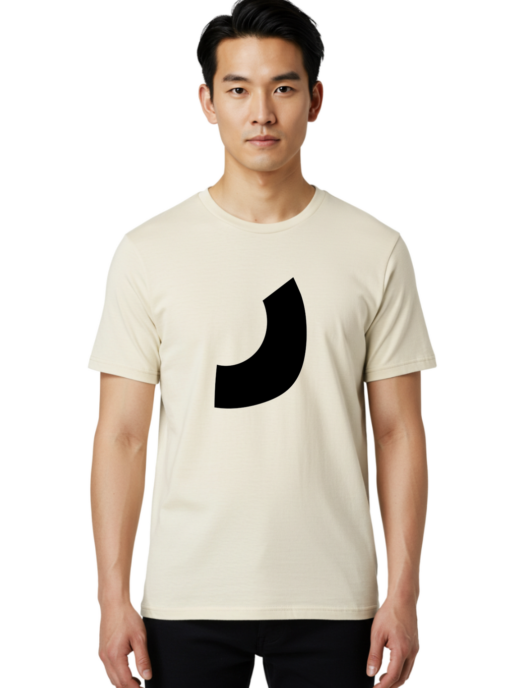Pac-Man-Logo Men'S Graphic Tee, 100% Cotton, Comfortable Casual Summer Wear, Machine Washable, Pac-Man Logo, Gaming Icon, Retro Arcade, Classic Video Game, Yellow Character, Simple Design, Bold Graphics -  Aaa474