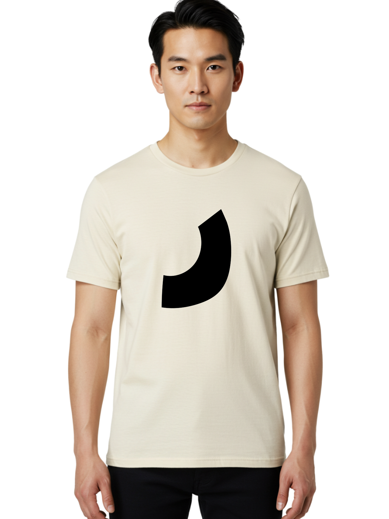 Pac-Man-Logo Men'S Graphic Tee, 100% Cotton, Comfortable Casual Summer Wear, Machine Washable, Pac-Man Logo, Gaming Icon, Retro Arcade, Classic Video Game, Yellow Character, Simple Design, Bold Graphics -  Aaa474