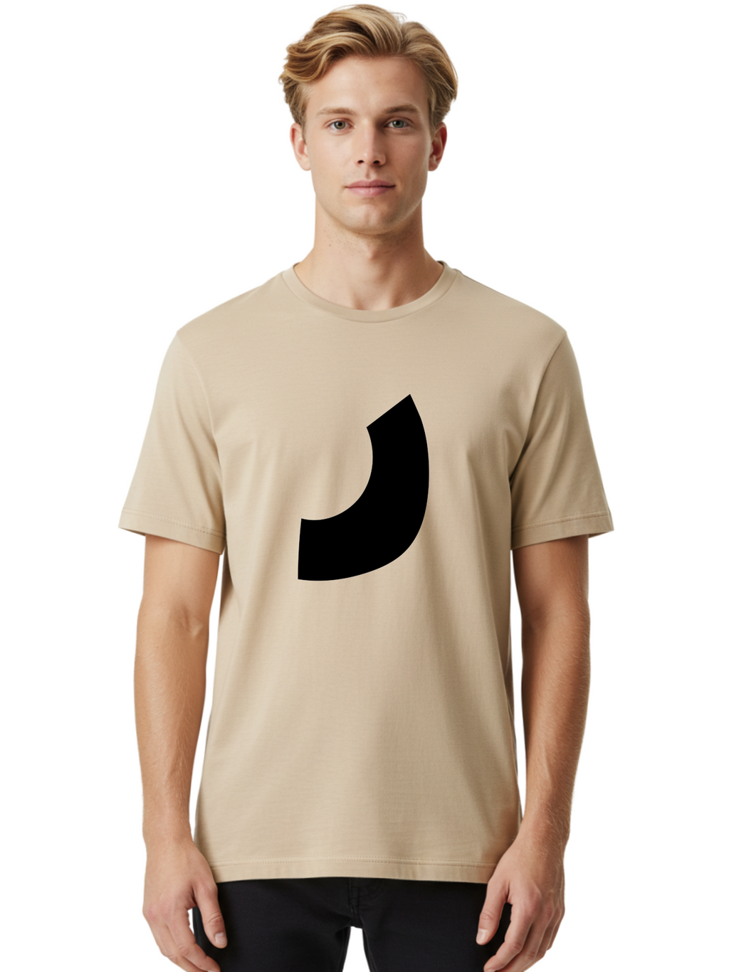 Pac-Man-Logo Men'S Graphic Tee, 100% Cotton, Comfortable Casual Summer Wear, Machine Washable, Pac-Man Logo, Gaming Icon, Retro Arcade, Classic Video Game, Yellow Character, Simple Design, Bold Graphics -  Aaa474