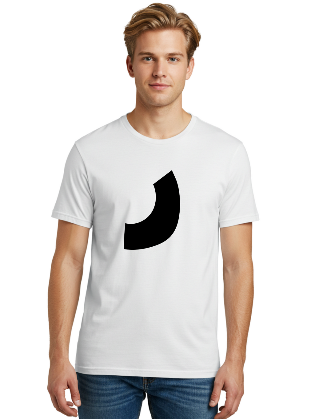 Pac-Man-Logo Men'S Graphic Tee, 100% Cotton, Comfortable Casual Summer Wear, Machine Washable, Pac-Man Logo, Gaming Icon, Retro Arcade, Classic Video Game, Yellow Character, Simple Design, Bold Graphics -  Aaa474
