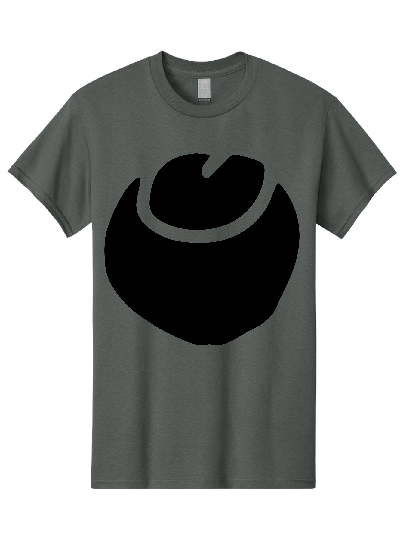 Black-Logo Men'S Graphic Tee, 100% Cotton, Comfortable Casual Summer Wear, Machine Washable, Flame Icon, Black Silhouette, Neon Green Outline, Bold Graphic, Abstract Symbol, Modern Design, Fire Emblem -  Aaa583
