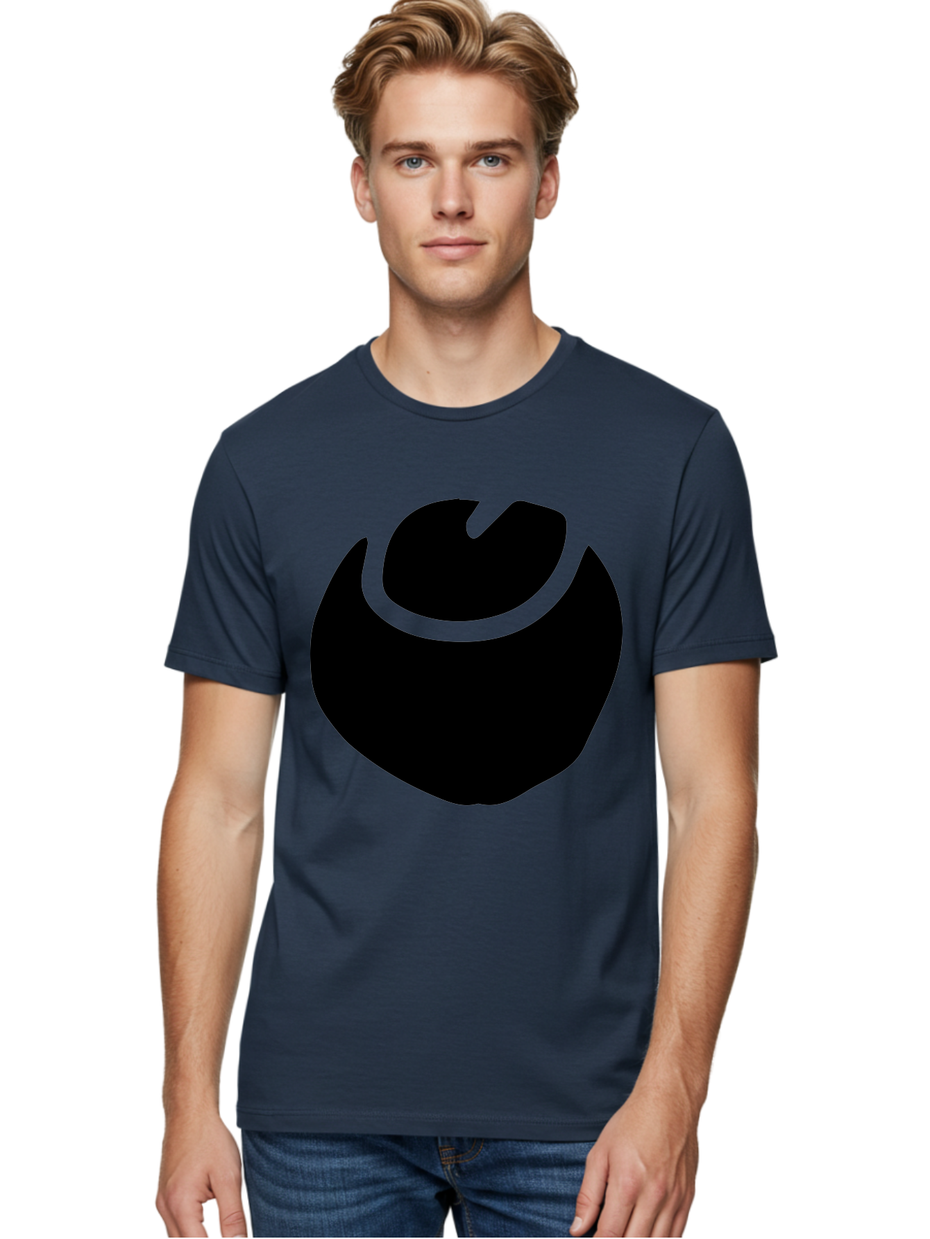 Black-Logo Men'S Graphic Tee, 100% Cotton, Comfortable Casual Summer Wear, Machine Washable, Flame Icon, Black Silhouette, Neon Green Outline, Bold Graphic, Abstract Symbol, Modern Design, Fire Emblem -  Aaa583