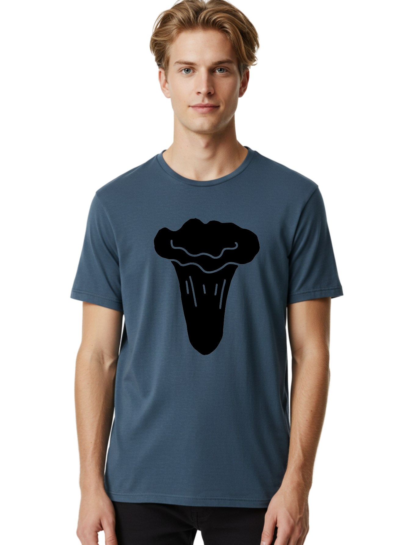 Ice-Cream-Cone Men'S Graphic Tee, 100% Cotton, Comfortable Casual Summer Wear, Machine Washable, Ice Cream Cone, Sweet Treat, Dessert Icon, Frozen Delight, Tasty Illustration, Simple Design, Minimalist Art, Neon Green Accents -  Aaa600