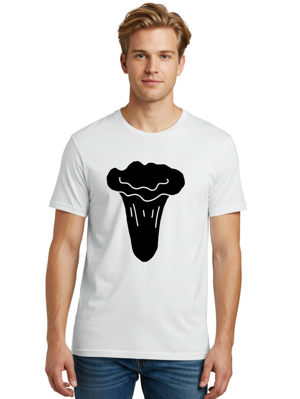 Ice-Cream-Cone Men'S Graphic Tee, 100% Cotton, Comfortable Casual Summer Wear, Machine Washable, Ice Cream Cone, Sweet Treat, Dessert Icon, Frozen Delight, Tasty Illustration, Simple Design, Minimalist Art, Neon Green Accents -  Aaa600