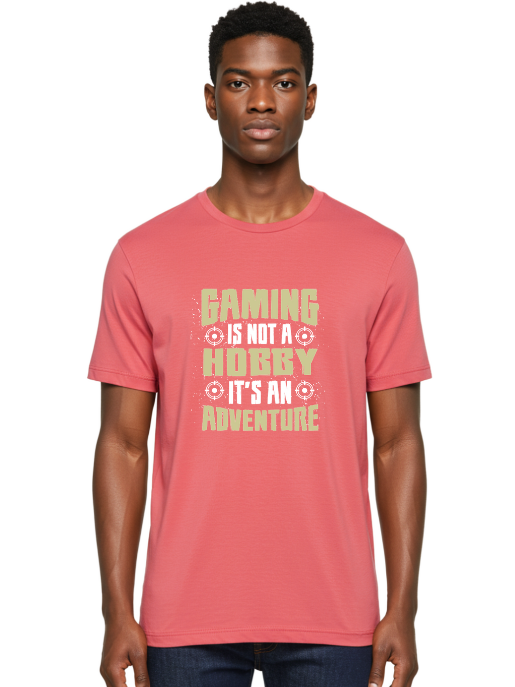 Gaming-Is-Not-A-Hobby Men'S Graphic Tee, 100% Cotton, Comfortable Casual Summer Wear, Machine Washable, Gaming Adventure, Video Games, Gaming Culture, Gamer Lifestyle, Fun Activities, Recreational Gaming, Entertainment, Gaming Community, -  Aaa640