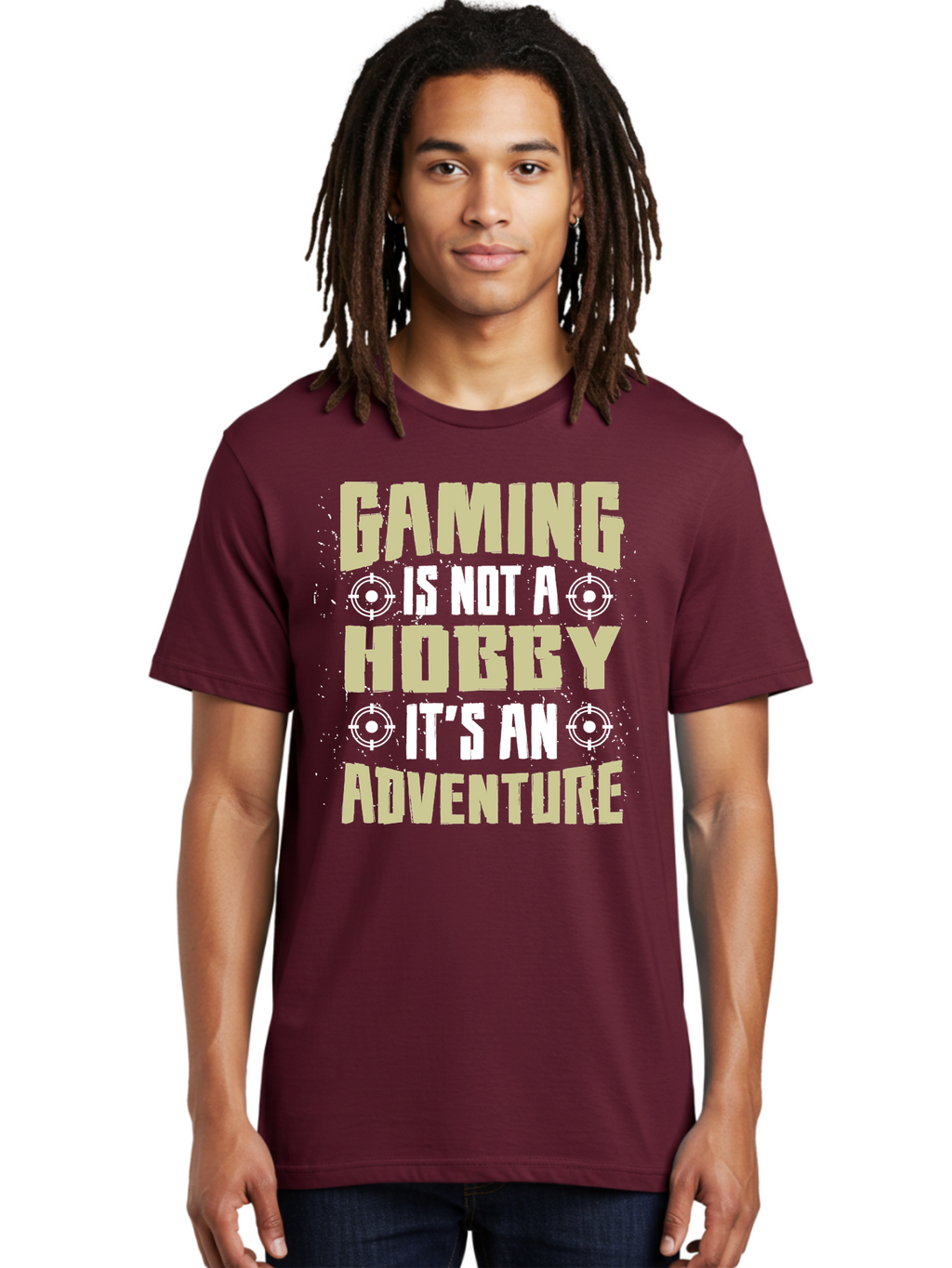 Gaming-Is-Not-A-Hobby Men'S Graphic Tee, 100% Cotton, Comfortable Casual Summer Wear, Machine Washable, Gaming Adventure, Video Games, Gaming Culture, Gamer Lifestyle, Fun Activities, Recreational Gaming, Entertainment, Gaming Community, -  Aaa640
