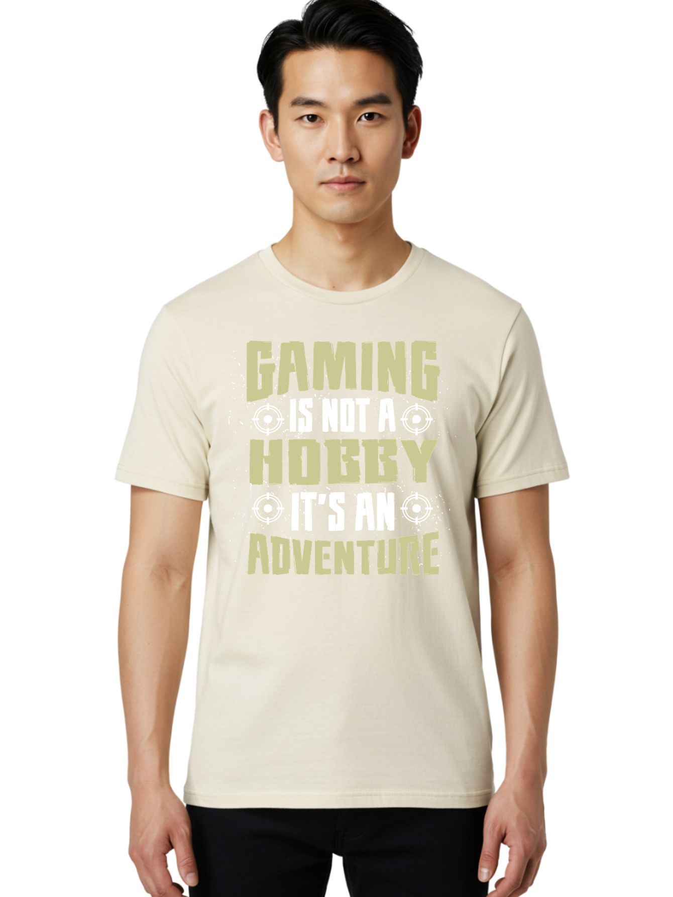 Gaming-Is-Not-A-Hobby Men'S Graphic Tee, 100% Cotton, Comfortable Casual Summer Wear, Machine Washable, Gaming Adventure, Video Games, Gaming Culture, Gamer Lifestyle, Fun Activities, Recreational Gaming, Entertainment, Gaming Community, -  Aaa640