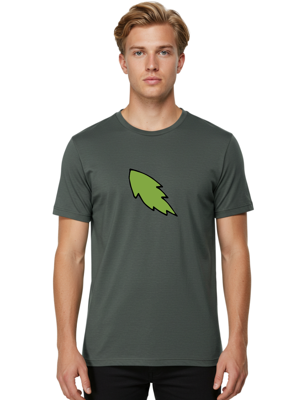 Arrowhead-1 Men'S Graphic Tee, 100% Cotton, Comfortable Casual Summer Wear, Machine Washable, Stone Age Symbol, Hunting Tool, Primitive Technology, Ancient History, Prehistoric Era, Tribal Artifact, Native American Culture -  Aaa742