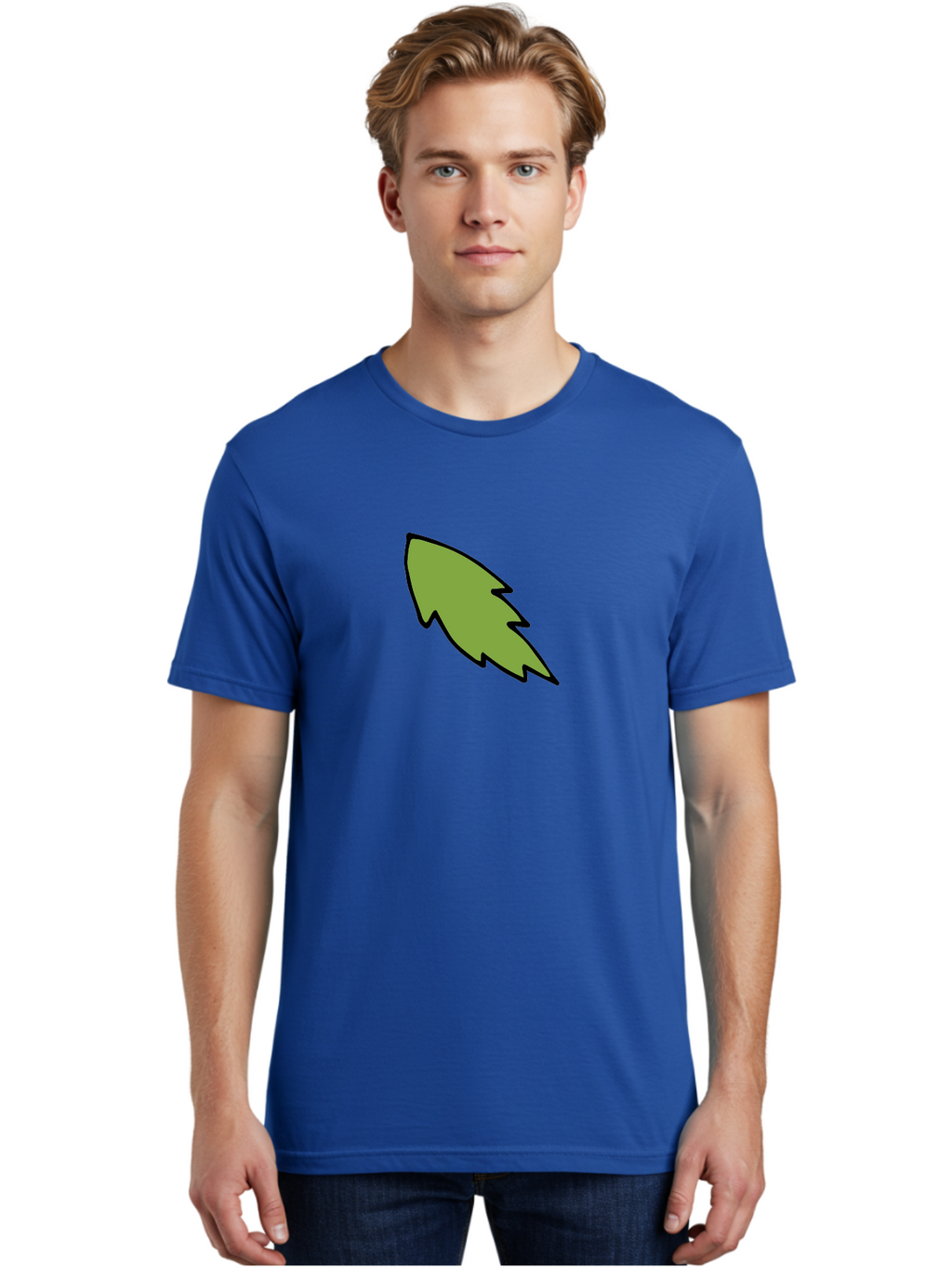 Arrowhead-1 Men'S Graphic Tee, 100% Cotton, Comfortable Casual Summer Wear, Machine Washable, Stone Age Symbol, Hunting Tool, Primitive Technology, Ancient History, Prehistoric Era, Tribal Artifact, Native American Culture -  Aaa742