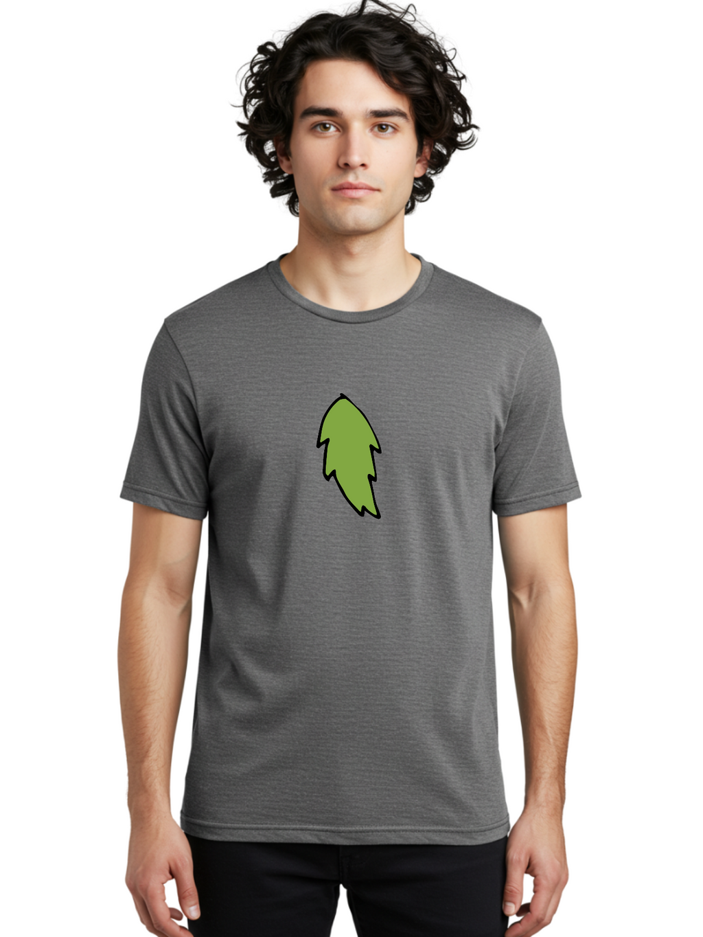 Arrowhead Men'S Graphic Tee, 100% Cotton, Comfortable Casual Summer Wear, Machine Washable, Stone Arrowhead, Native American Symbol, Tribal Culture, Primitive Art, Ancient Tool, Hunting Accessory, Primitive Technology, Prehistoric Artifact -  Aaa743