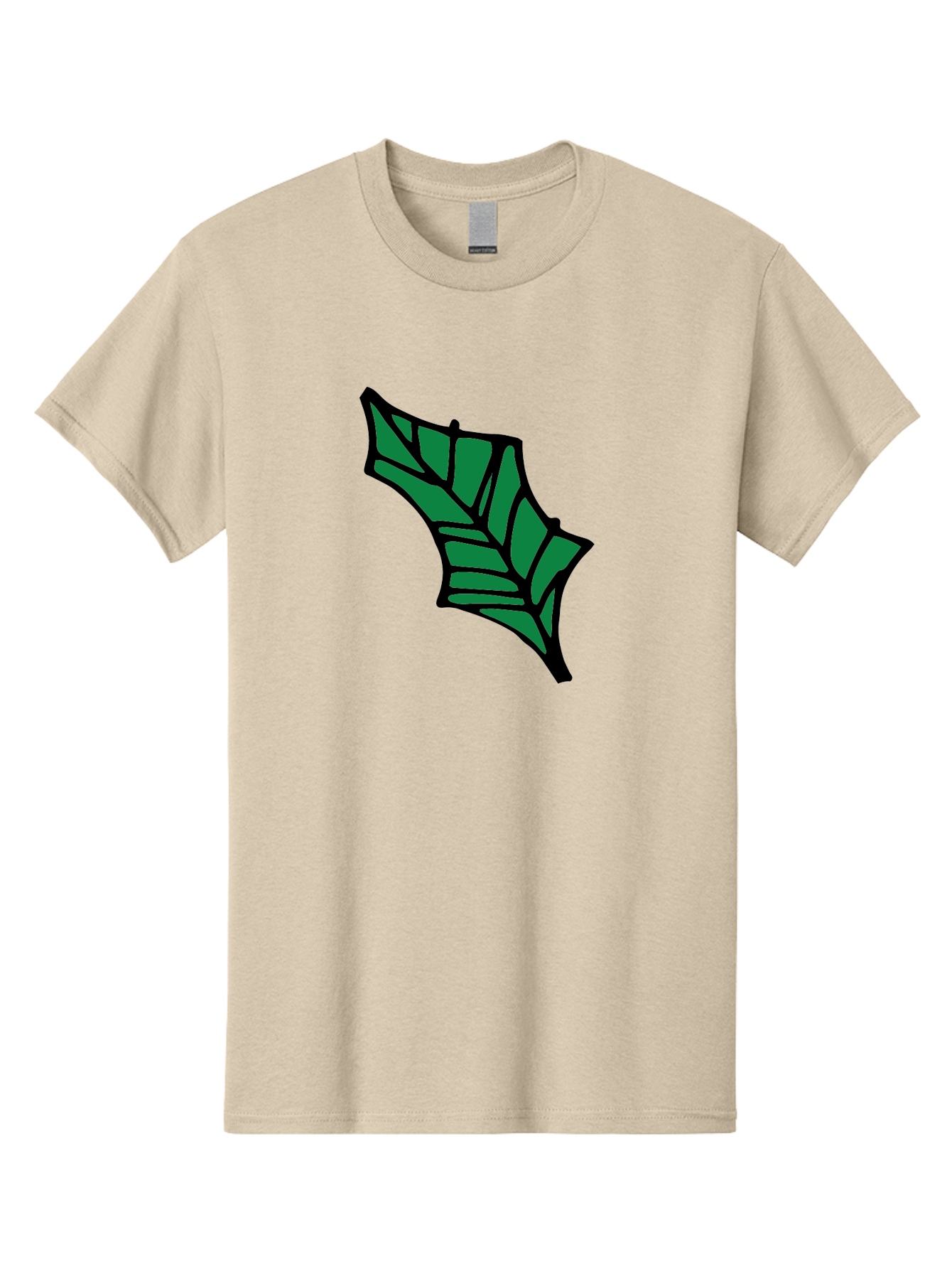 Bat-Wing-1 Men'S Graphic Tee, 100% Cotton, Comfortable Casual Summer Wear, Machine Washable, Bat, Black Outline, Green Fill, Abstract Shapes, Wing Pattern, Wildlife Art, Simple Design, Cartoon Style -  Aaa751