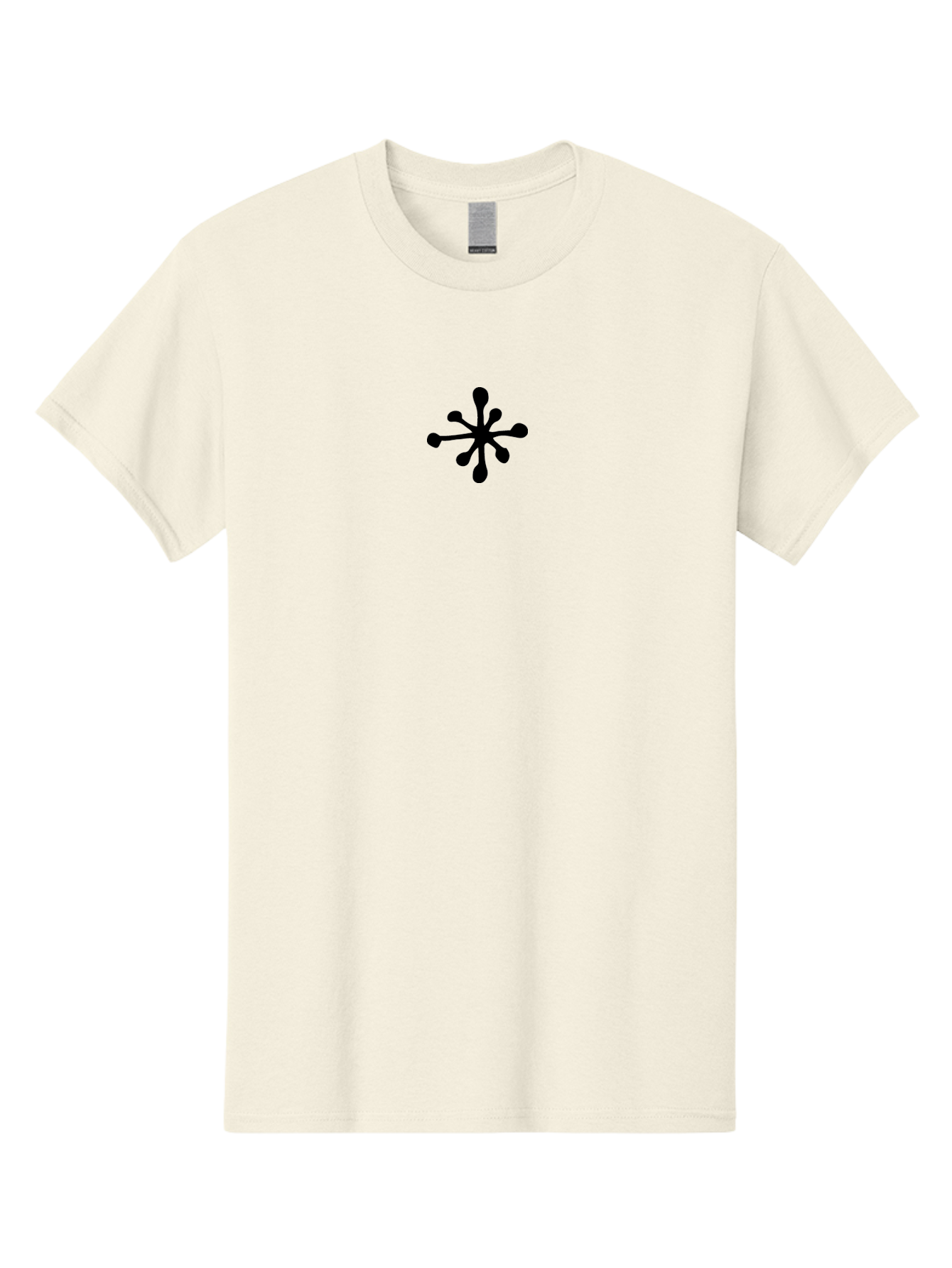 Black-Ink-Splatter Men'S Graphic Tee, 100% Cotton, Comfortable Casual Summer Wear, Machine Washable, Black Splat, Abstract Design, Modern Art, Splattered Shape, Creative Symbol, Graphic Element, Dynamic Pattern, Artistic Expression -  Aaa760