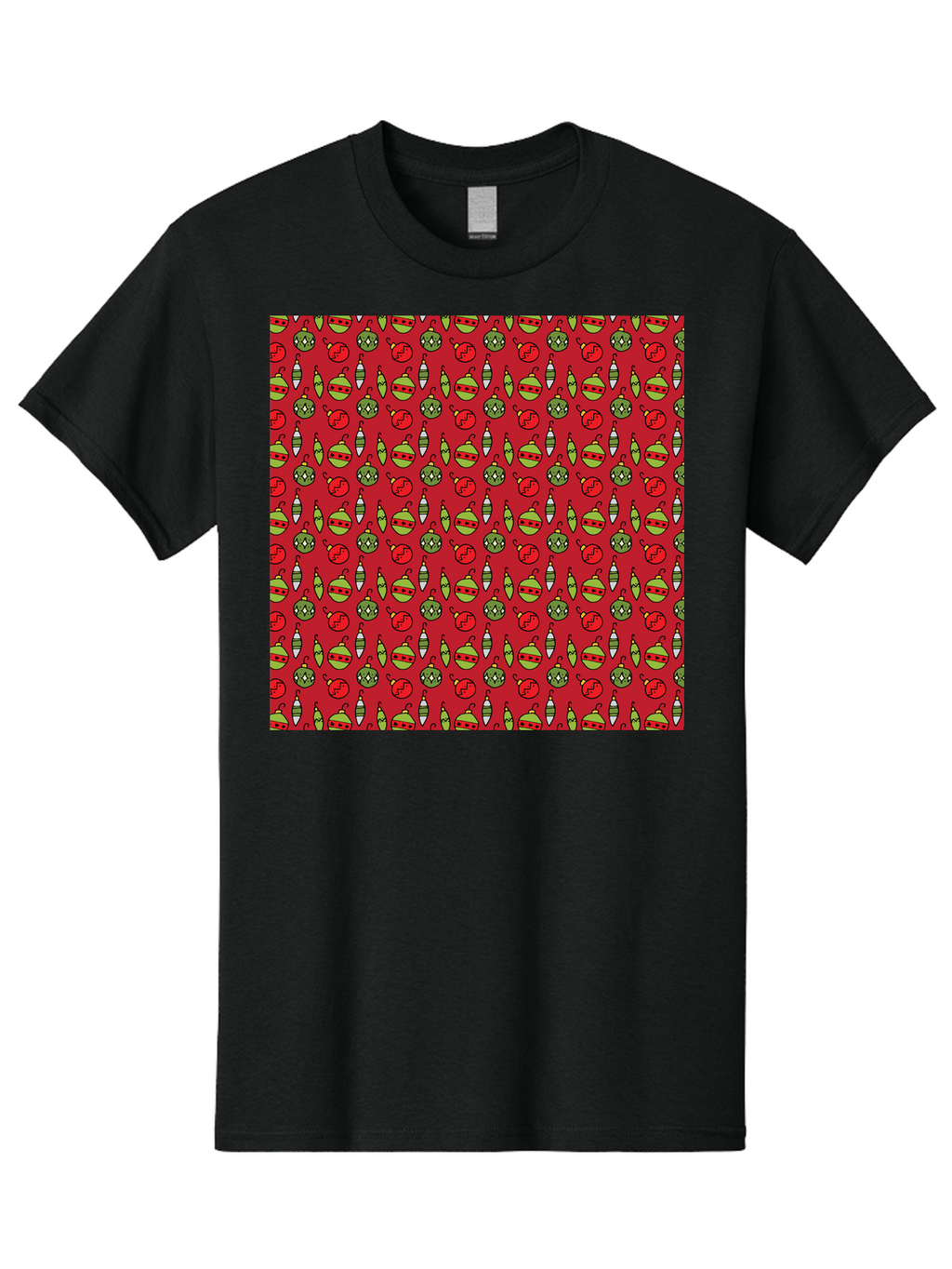 Bombs-Pattern Men'S Graphic Tee, 100% Cotton, Comfortable Casual Summer Wear, Machine Washable, Bombs And Emoji, Cartoon Graphics, War Symbols, Red Background, Green And Red Colors, Cute Illustrations, Funny Patterns, Danger Signs, -  Aaa770