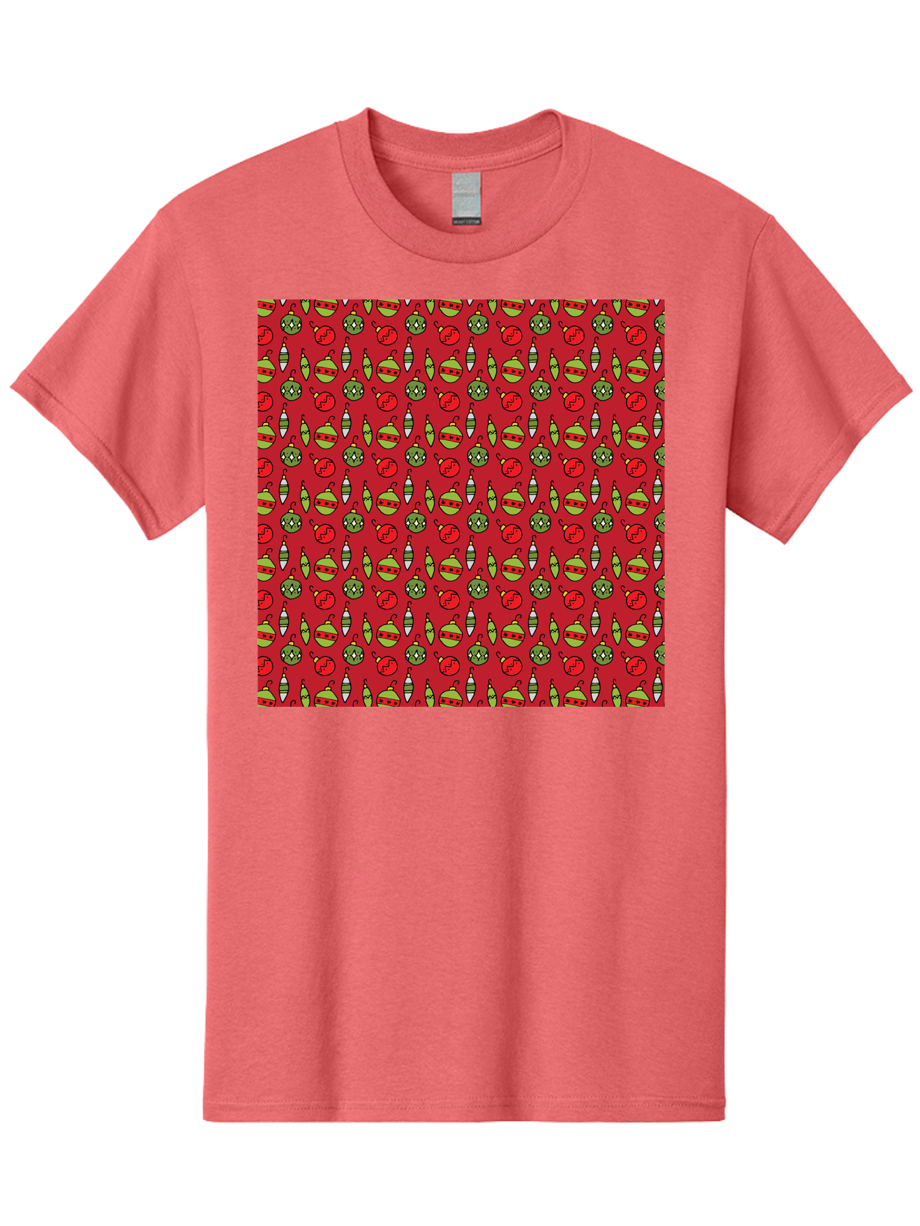 Bombs-Pattern Men'S Graphic Tee, 100% Cotton, Comfortable Casual Summer Wear, Machine Washable, Bombs And Emoji, Cartoon Graphics, War Symbols, Red Background, Green And Red Colors, Cute Illustrations, Funny Patterns, Danger Signs, -  Aaa770