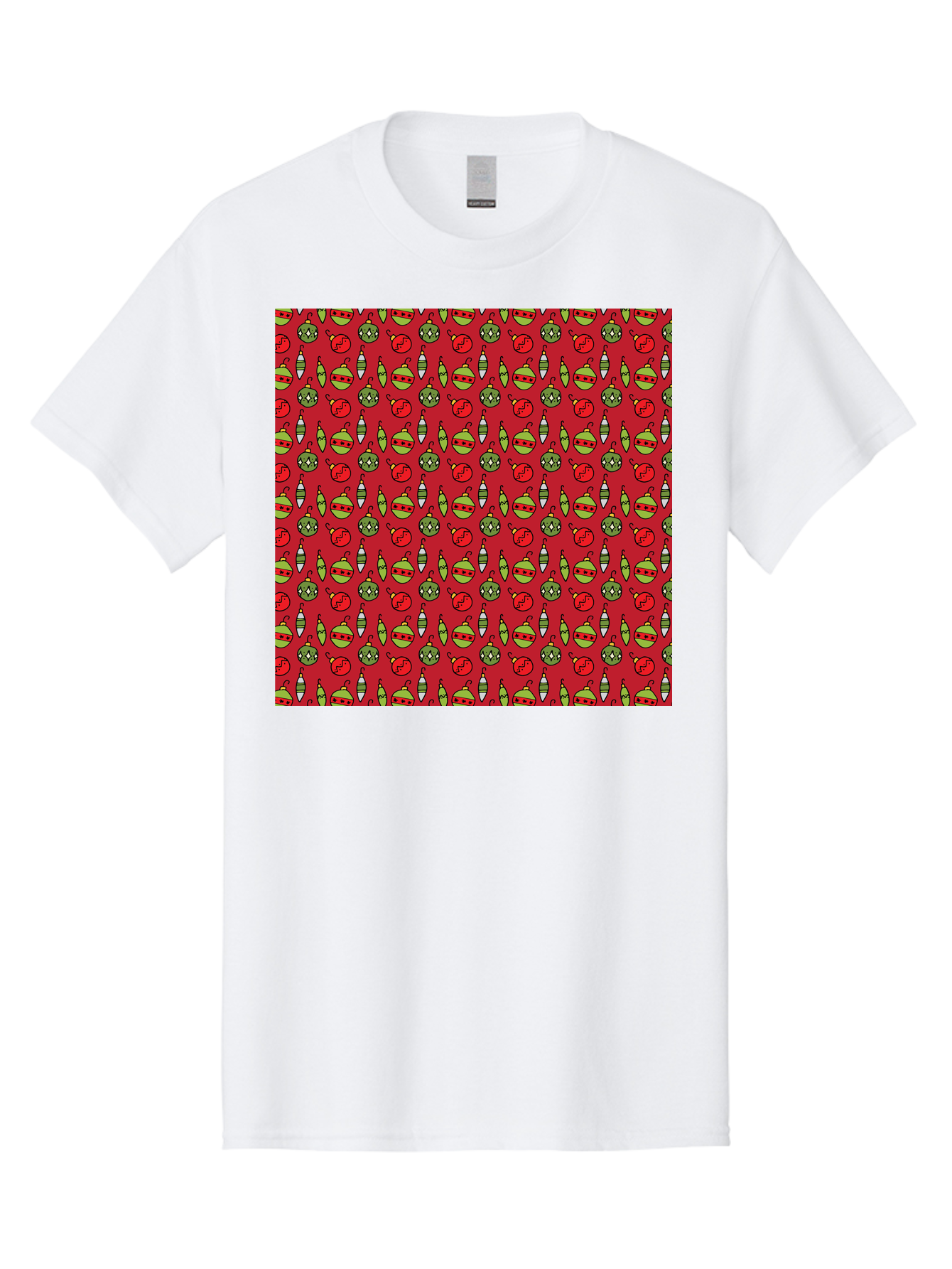 Bombs-Pattern Men'S Graphic Tee, 100% Cotton, Comfortable Casual Summer Wear, Machine Washable, Bombs And Emoji, Cartoon Graphics, War Symbols, Red Background, Green And Red Colors, Cute Illustrations, Funny Patterns, Danger Signs, -  Aaa770