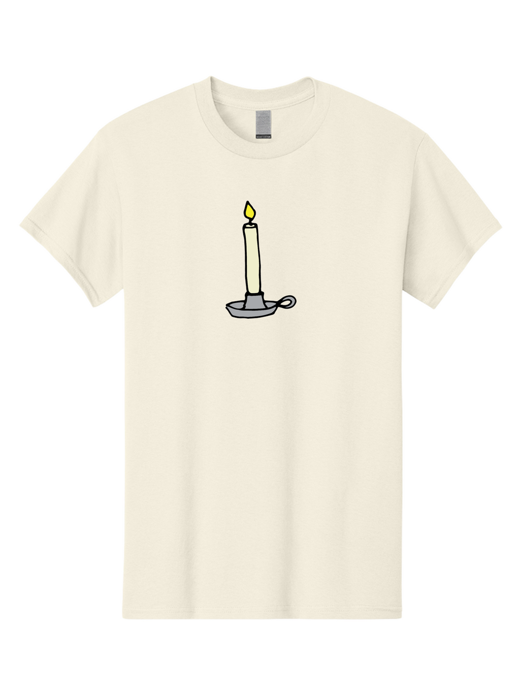 Candle-2 Men'S Graphic Tee, 100% Cotton, Comfortable Casual Summer Wear, Machine Washable, Lit Candle, Candle Holder, Warm Lighting, Relaxing Ambiance, Peaceful Atmosphere, Soft Glow, Serene Moment, Ambiance, Candlelight, Relaxation, -  Aaa775