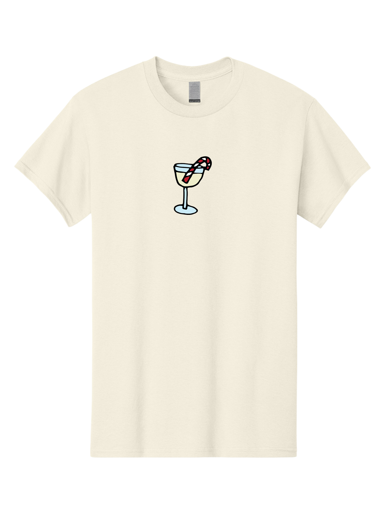 Candy-Cane-Martini-2 Men'S Graphic Tee, 100% Cotton, Comfortable Casual Summer Wear, Machine Washable, Candy Cane Martini, Festive Drink, Holiday Cocktail, Christmas Treat, Sweet Indulgence, Peppermint Delight, Winter Wonderland -  Aaa782
