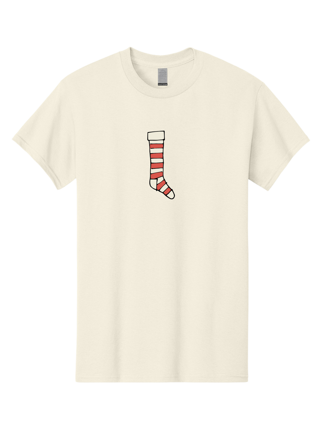 Cast Men'S Graphic Tee, 100% Cotton, Comfortable Casual Summer Wear, Machine Washable, Injured Leg, Broken Bone, Medical Care, Red And White Cast, Orthopedic Treatment, Fracture Recovery, Injured Limb -  Aaa790